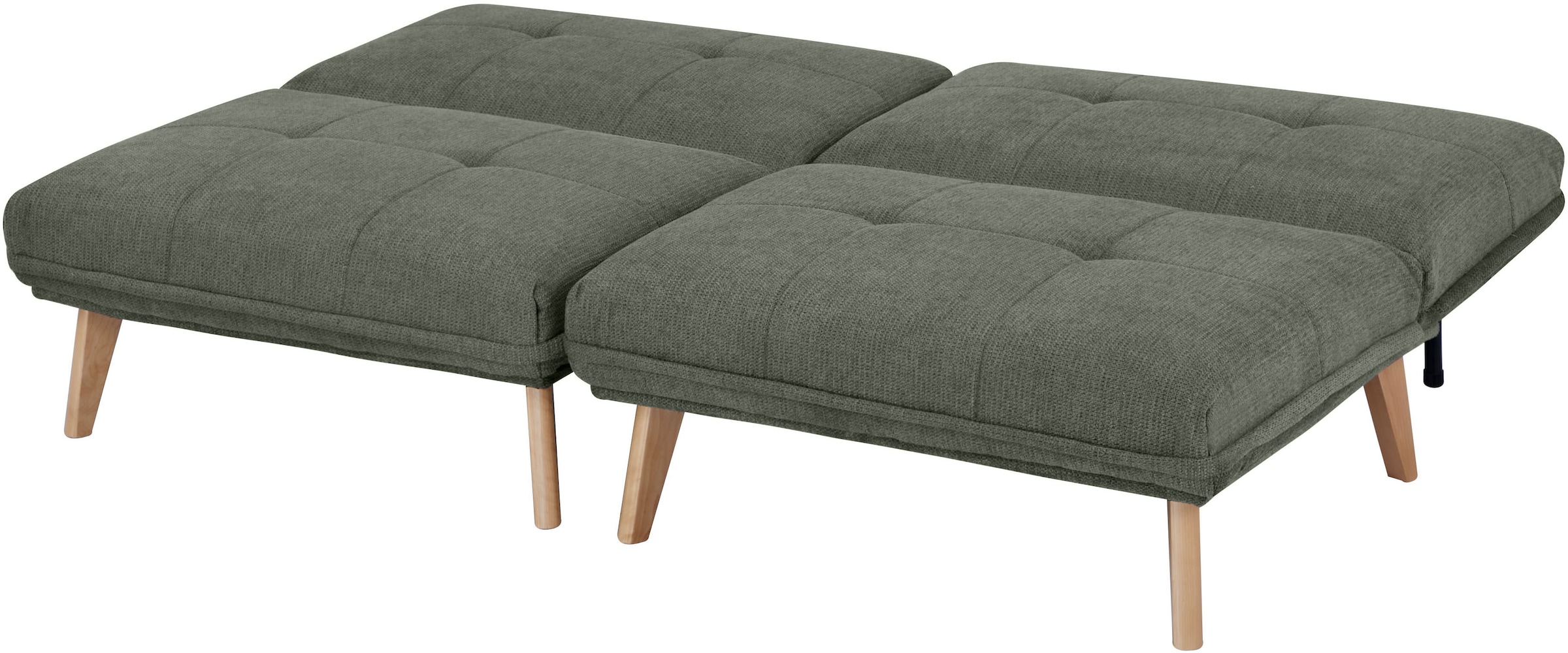 INOSIGN Sessel »DELANEY Schlafsofa, bestehend aus 2 Modulen, mit Schlaffunktion«, Bettsofa, Schlafsessel, Klappsofa, erweiterbar, in Webstoff
