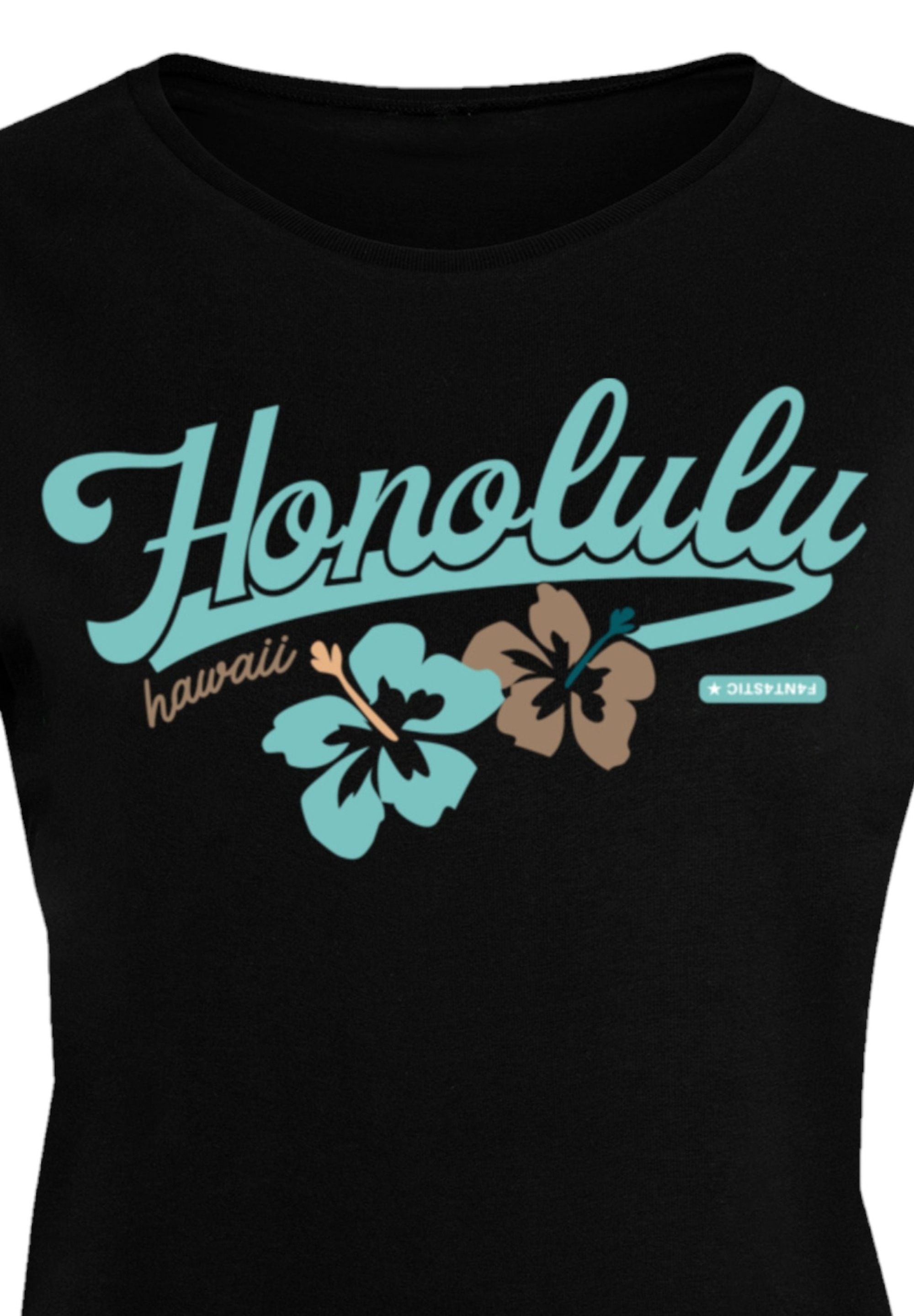 Thumbnail - F4NT4STIC T-Shirt "PLUS SIZE Honolulu" Print