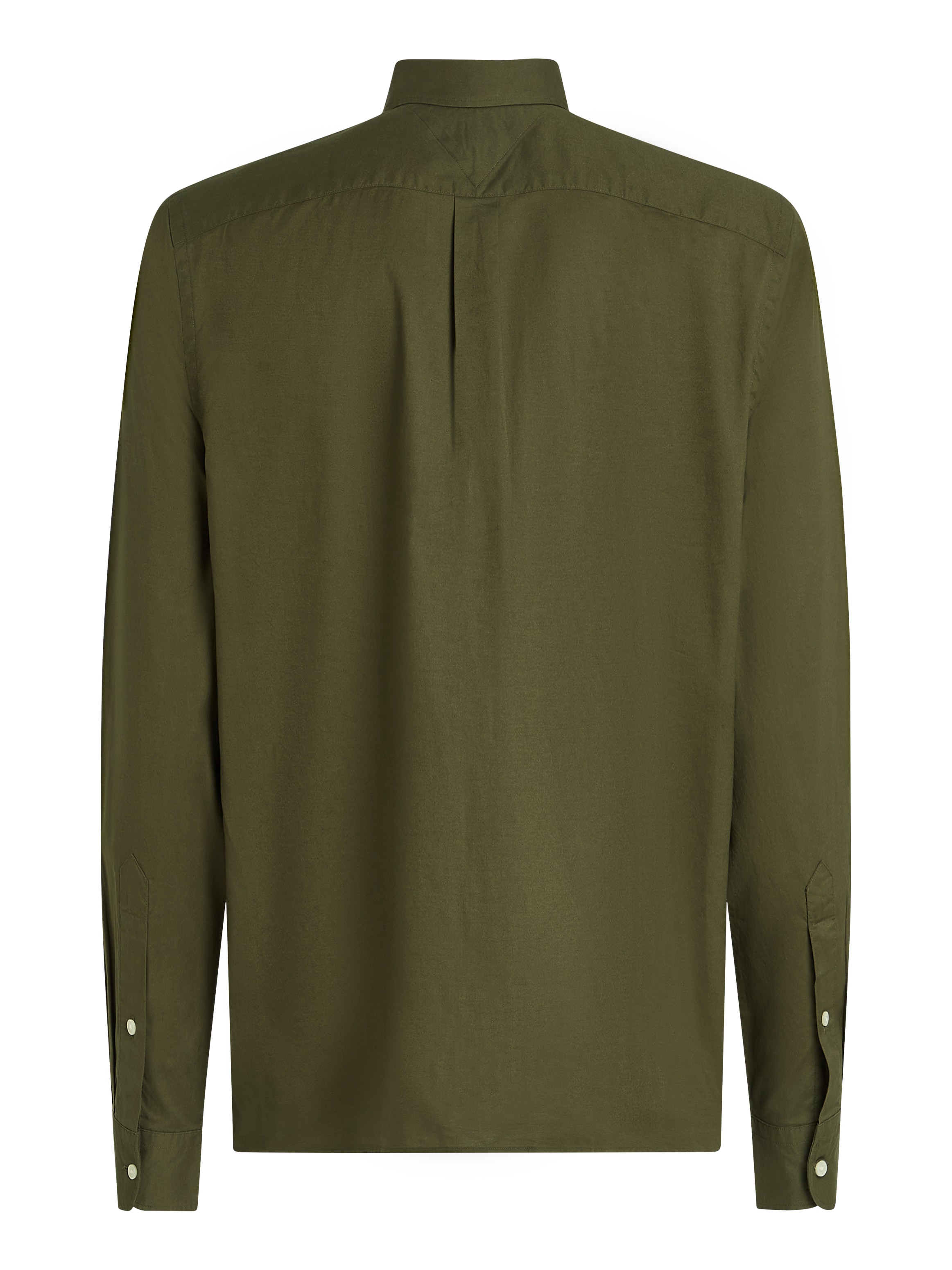Tommy Hilfiger Businesshemd »FLEX POPLIN SOLID RF SHIRT 1«, mit Logostickerei