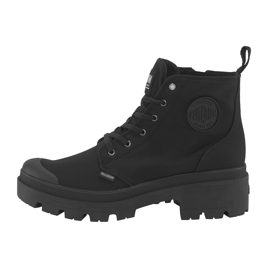 Palladium Schnürboots »PALLABASE TWILL«, aus Textil