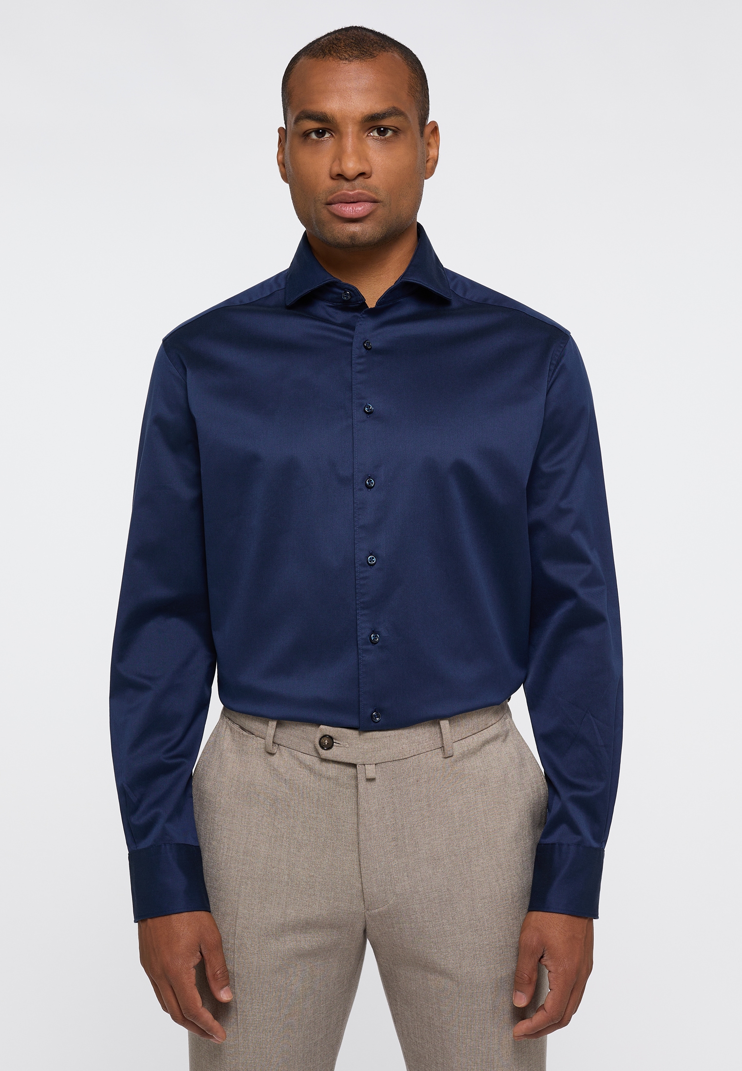 Eterna Langarmhemd "MODERN FIT", EASY IRON (bügelleicht) günstig online kaufen