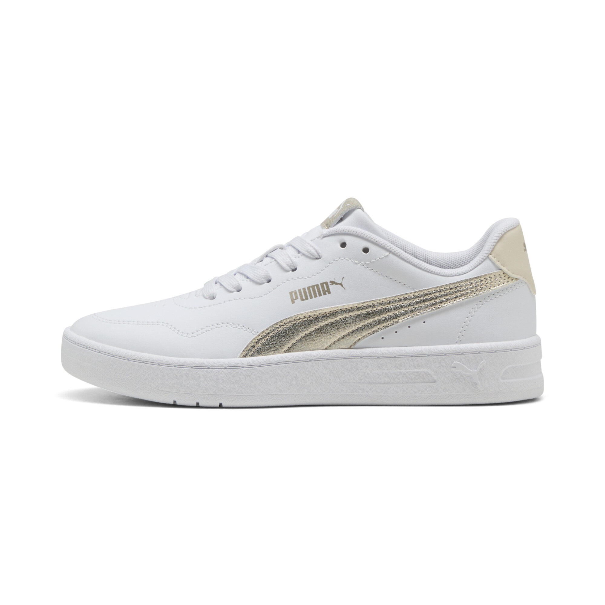 PUMA Sneaker »Court Lally Metallic Whisper Sneakers Damen«
