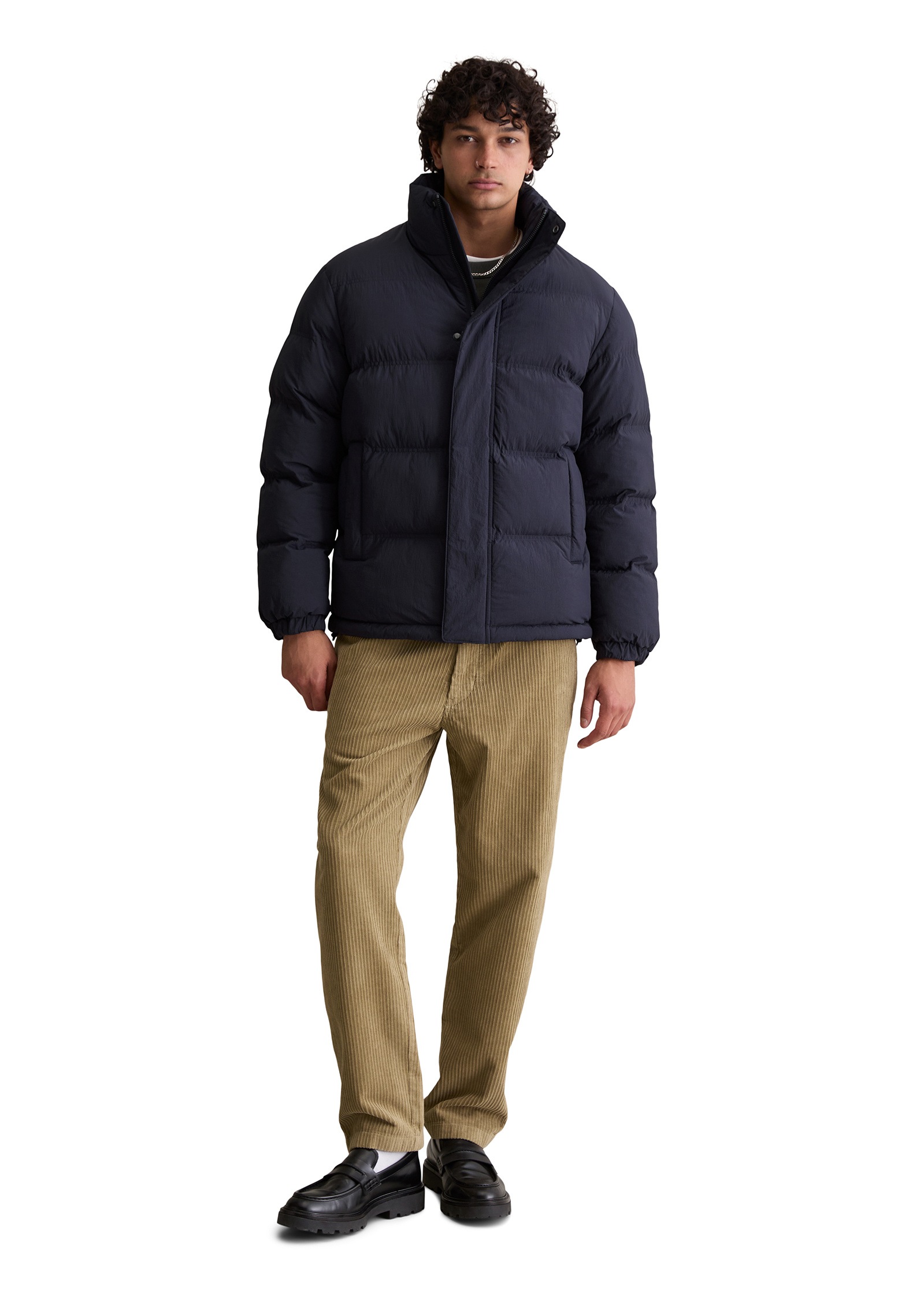 Marc O'Polo DENIM Outdoorjacke »wasserabweisend mit leichter Wattierung«, ohne Kapuze