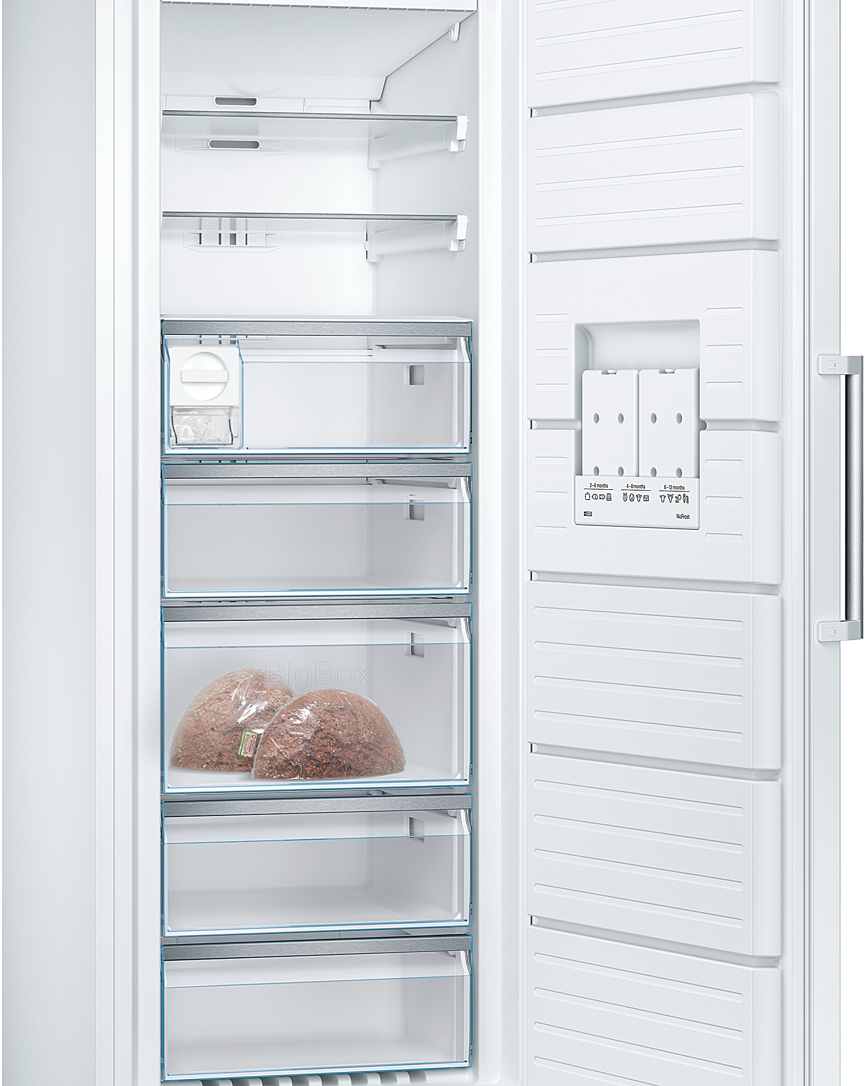 BOSCH Gefrierschrank Serie 6 »GSN58AWDP«, 191 cm hoch, 70 cm breit
