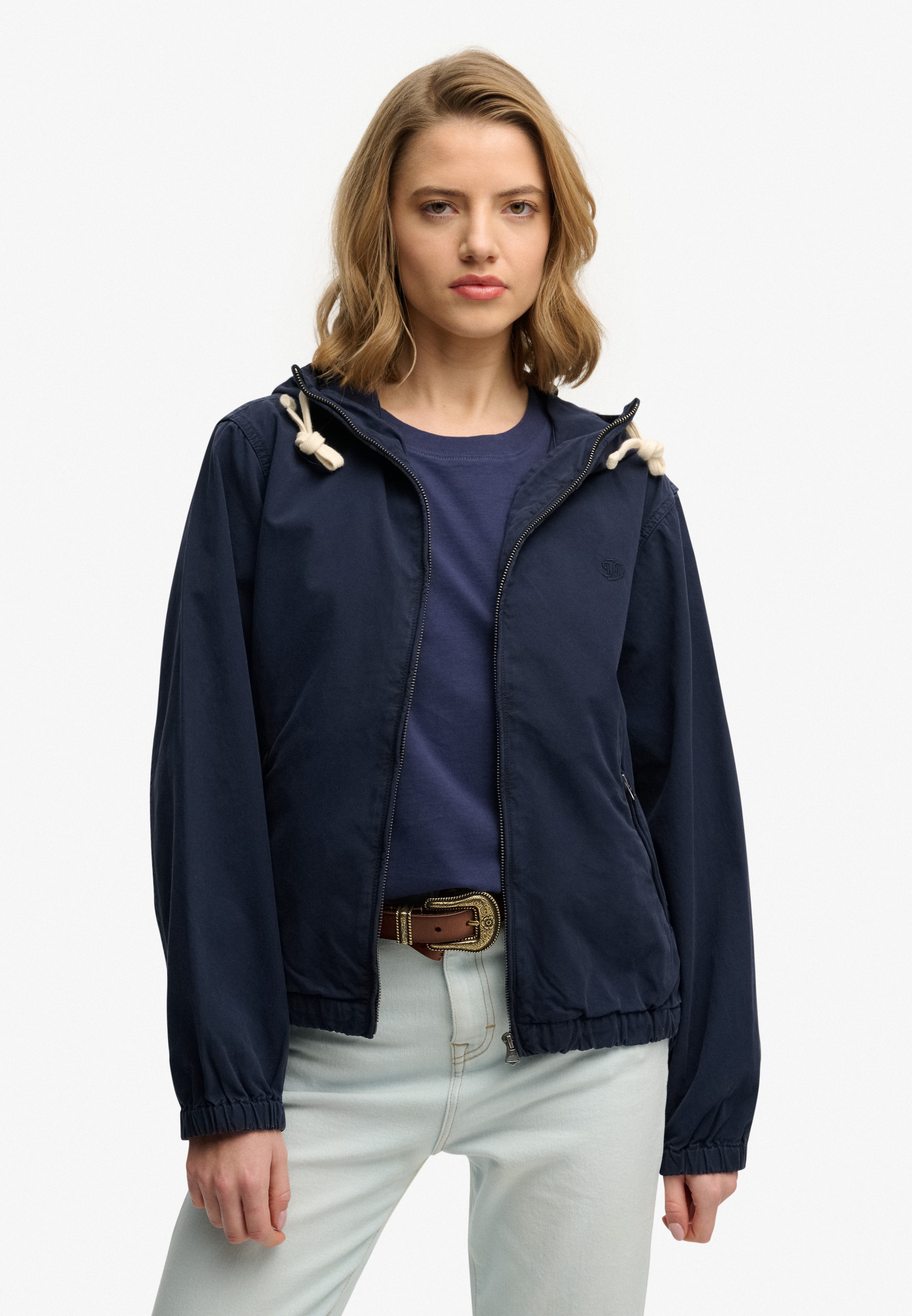 Superdry Parka "HOODED WASHED TWILL JKT" mit Kapuze günstig online kaufen
