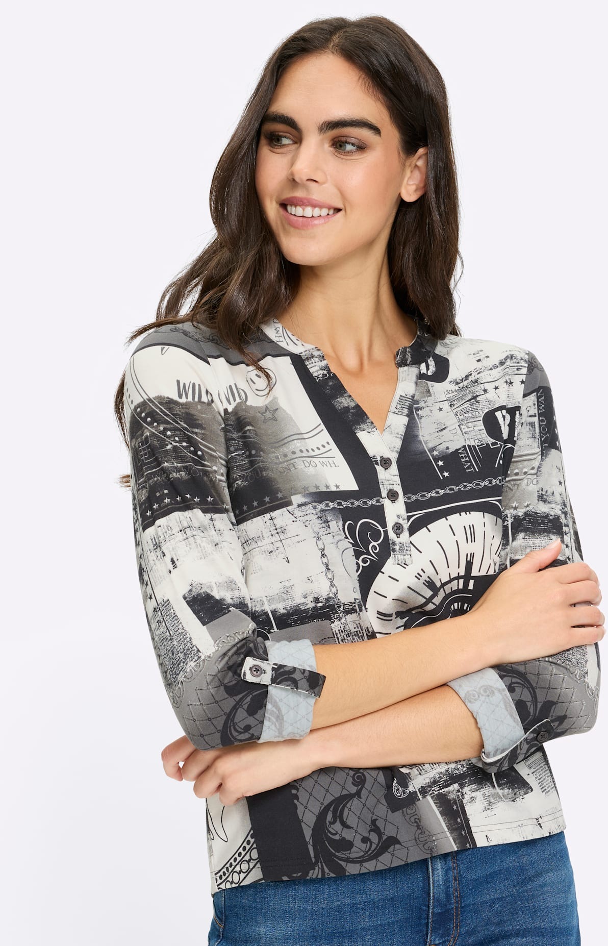 heine Blusenshirt "Shirtbluse", 1 tlg. günstig online kaufen