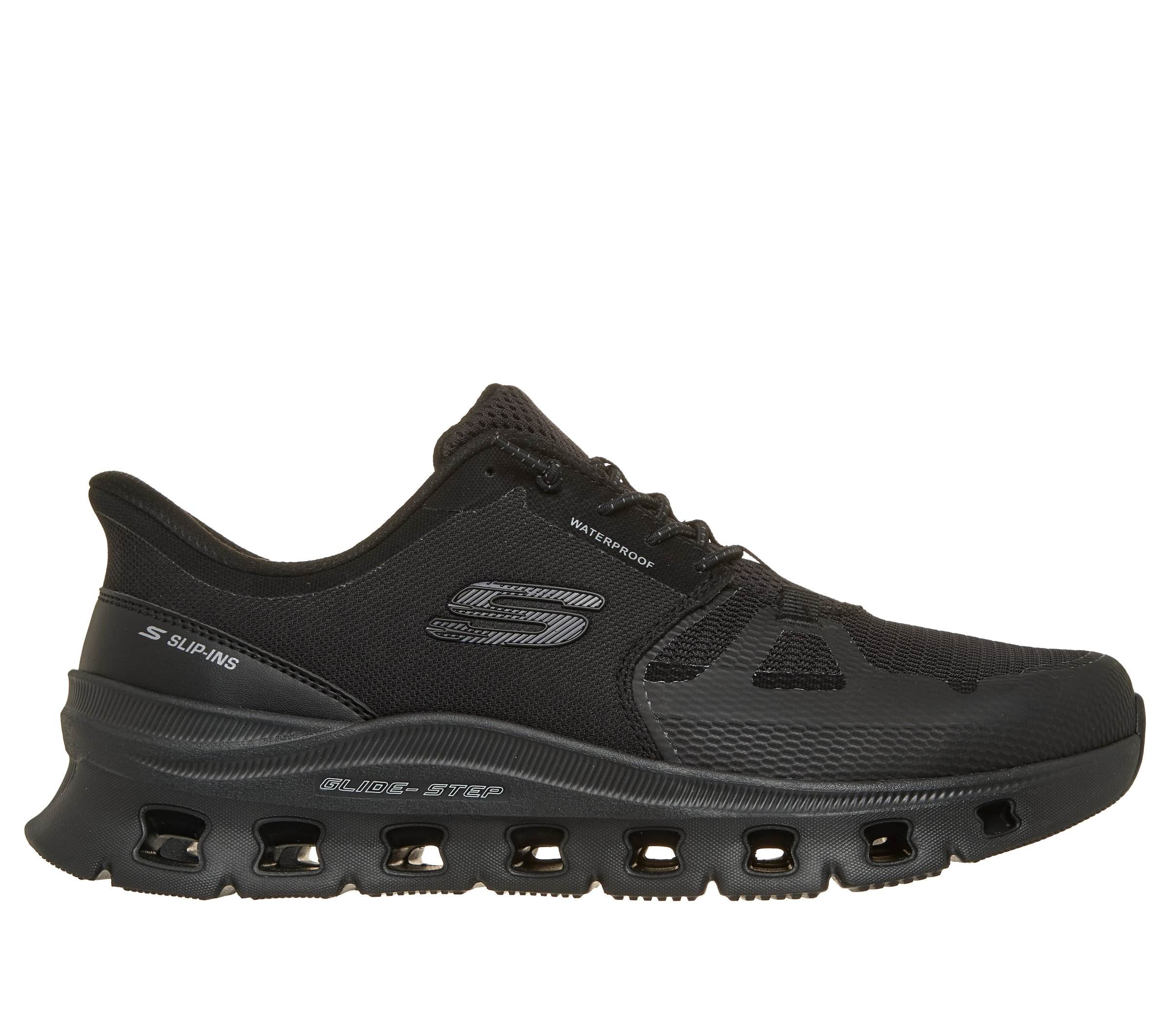 Skechers Slip-On Sneaker "GLIDE-STEP PRO-RAINPARTNER" Schlupfschuh, Halbschuh, Freizeitschuh, mit elastischen Schnürsenkeln
