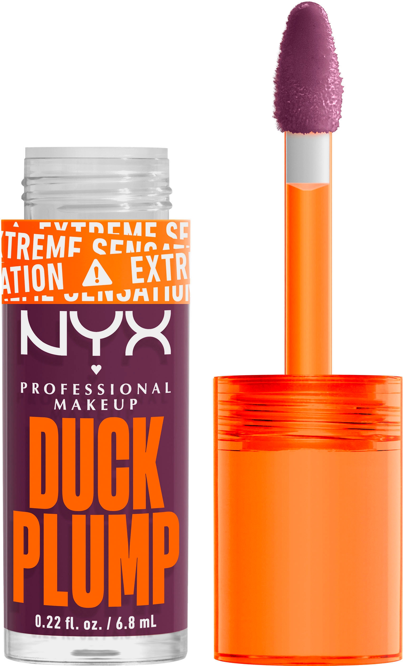 Lipgloss »NYX Professional Makeup Duck Plump Pure Plum-P«, mit Collagen