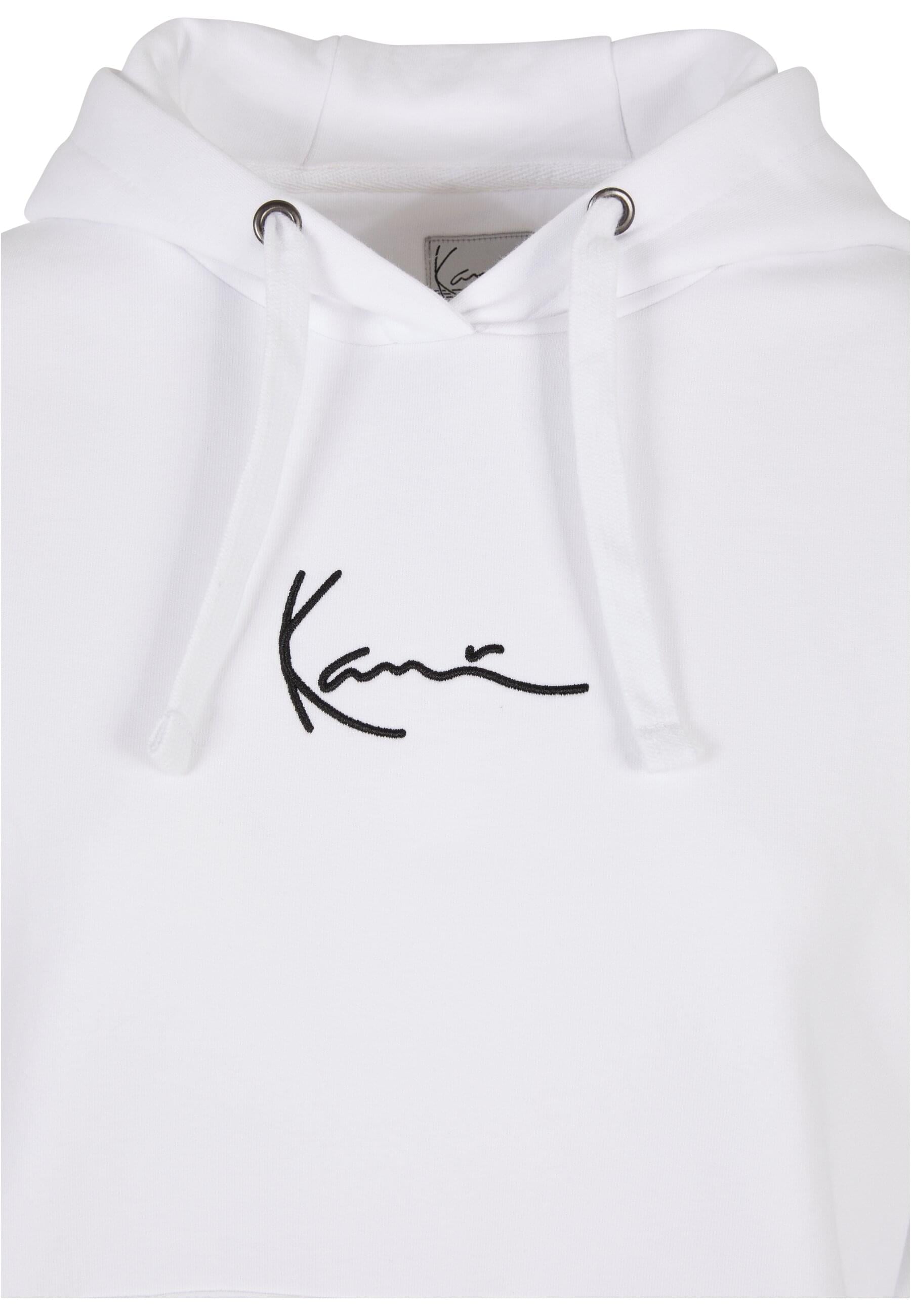 Karl Kani Longpullover »Karl Kani Unisex KKWQ32004WHT SMALL SIGNATURE HOODY WHT«