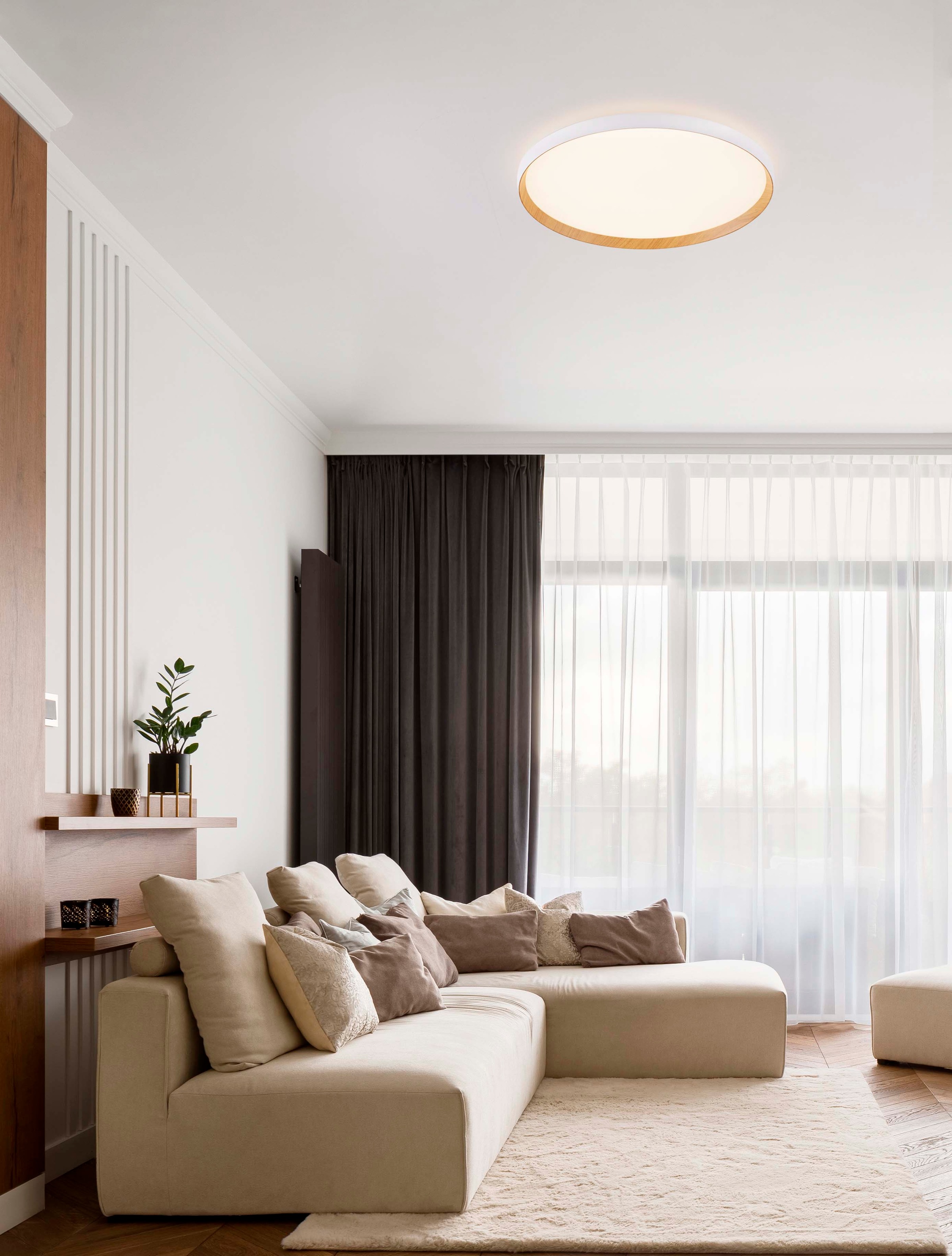 Nova Luce Deckenleuchte »VOMOS« LED-Modul 1 Stk. Warmweiß