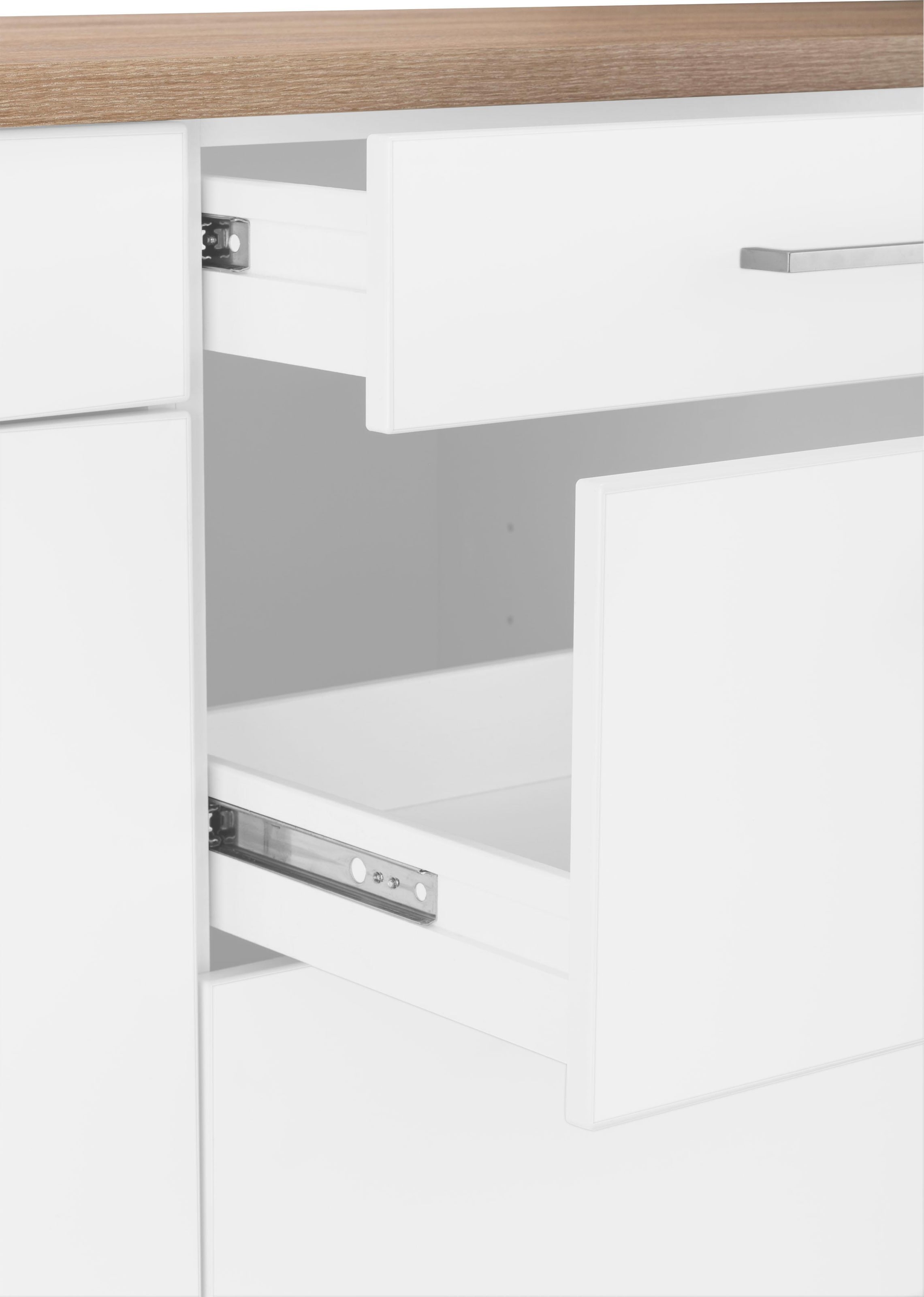 KOCHSTATION Unterschrank »KS-Visby«, Breite 180 cm
