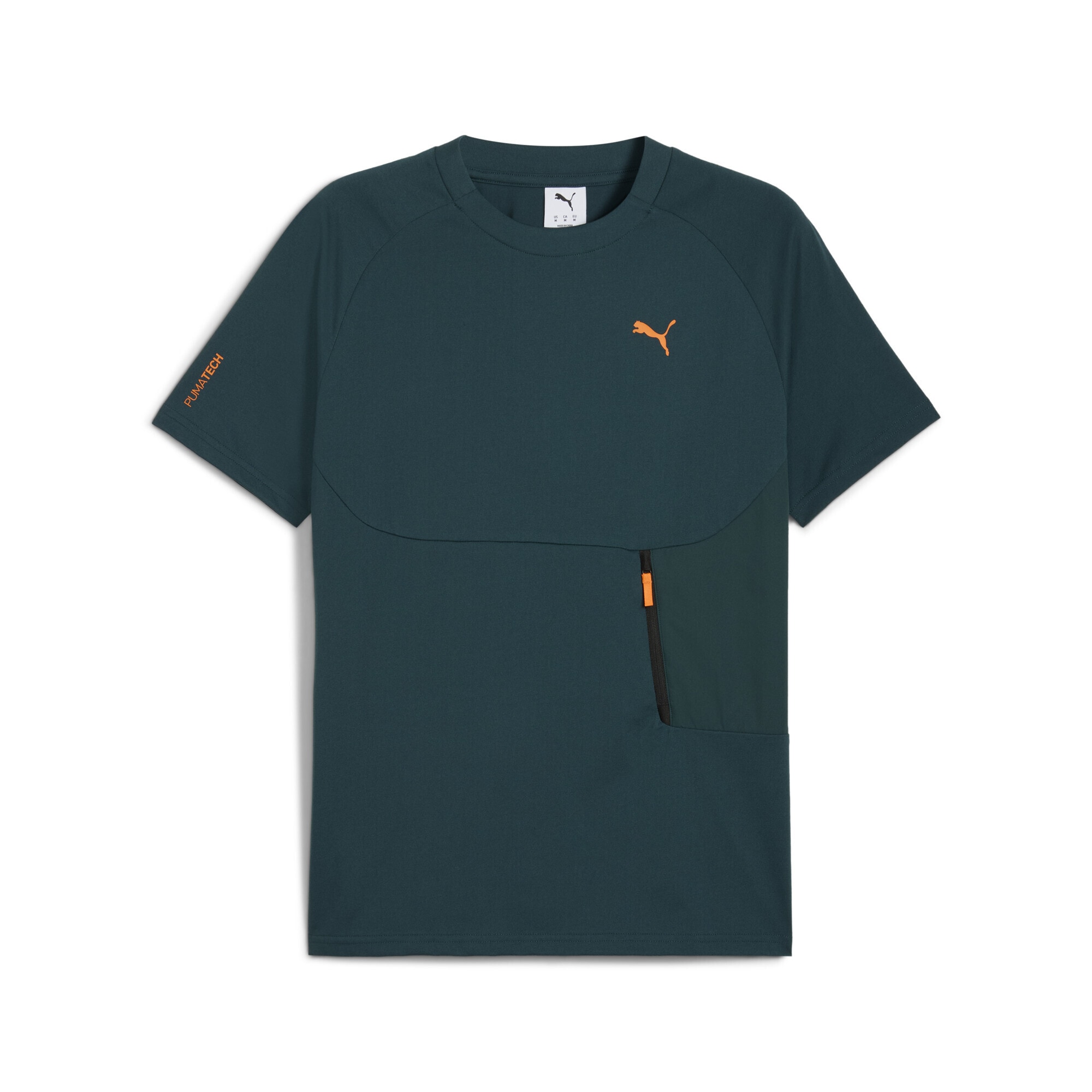 PUMA T-Shirt "PUMATECH T-Shirt mit Brusttasche Herren" günstig online kaufen