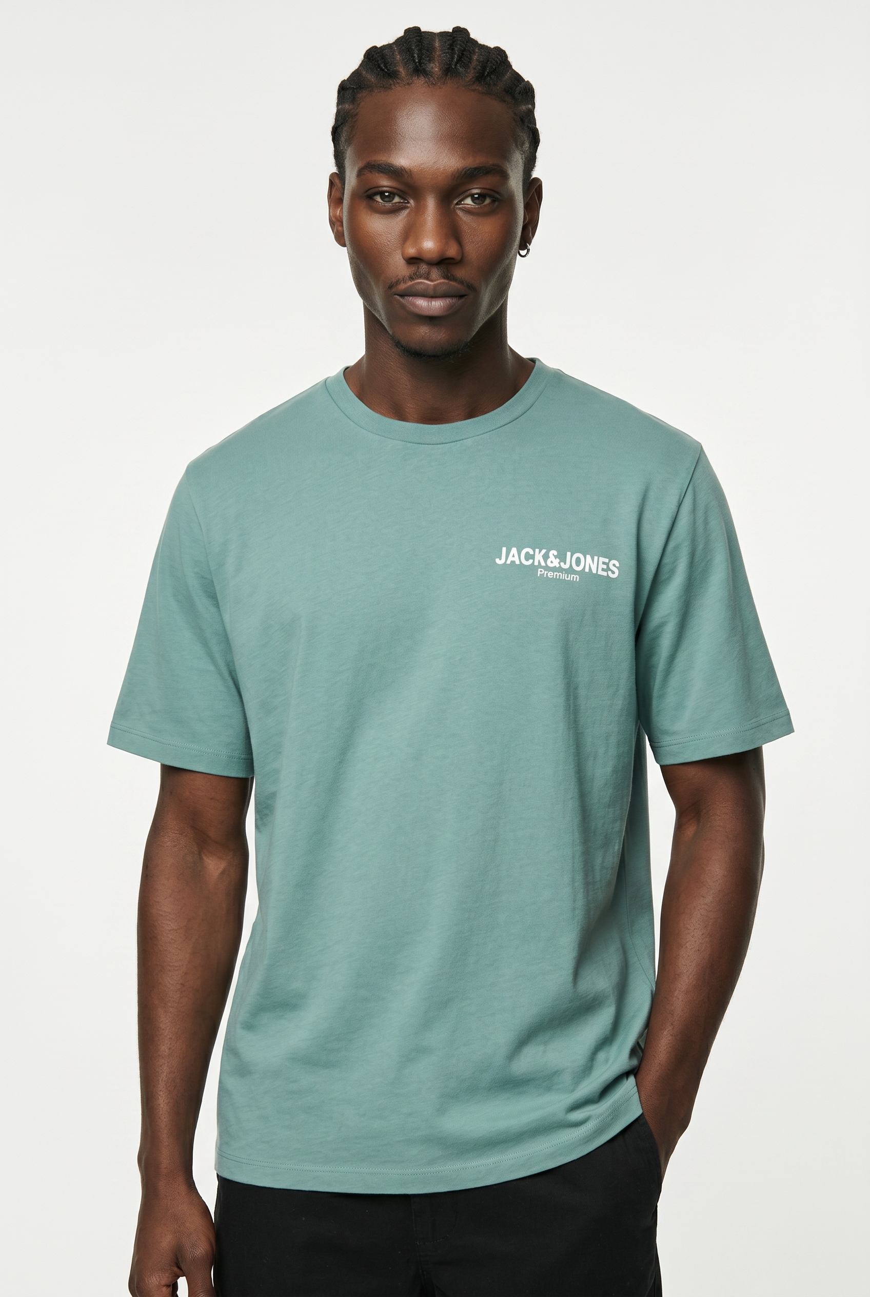 Jack & Jones T-Shirt "Jprblaoscar Ss Tee Fst" Mit Logo Schriftzug