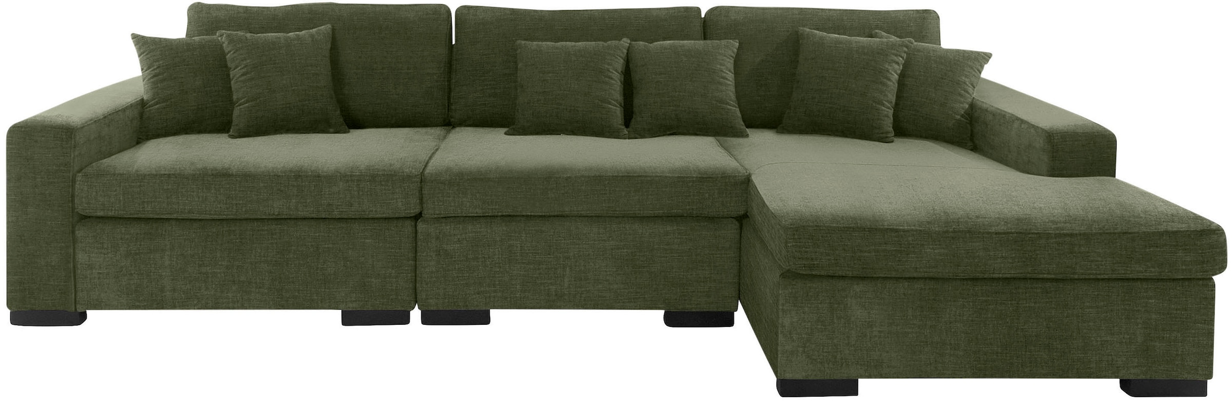 Guido Maria Kretschmer Home&Living Ottomane »Skara L-Form«, Lounge-Sofa mit Federkernpolsterung, in vielen Bezugsvarianten