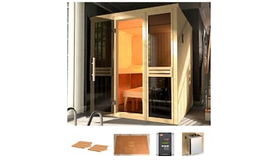weka Sauna »Classic«, 7,5 kW Bio-Kombiofen mit ext. Strg. kaufen