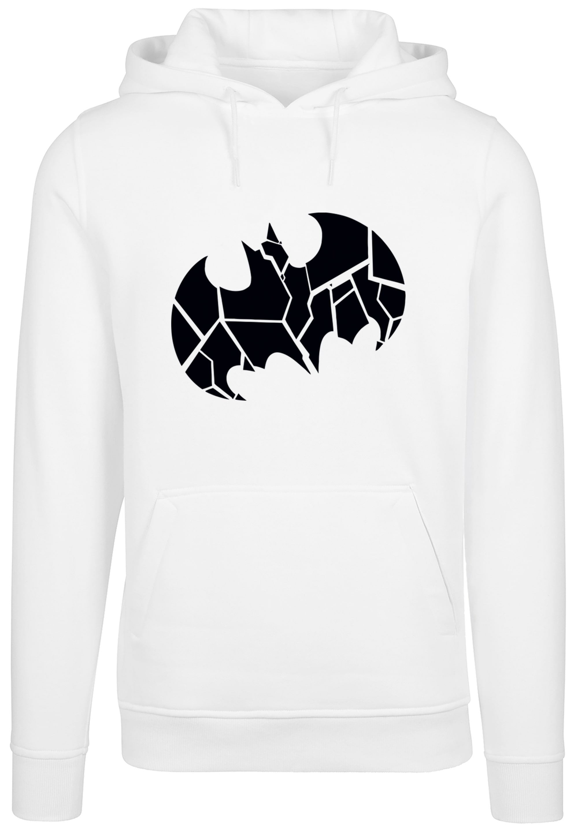 F4NT4STIC Sweatshirt "F4NT4STIC Herren Batman Logo shattered with Fitted heavy hoody"