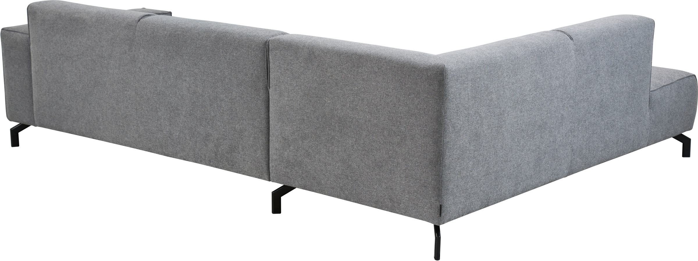 Places of Style Ecksofa Lorcan, in Lederoptik oder Strukturstoff lieferbar