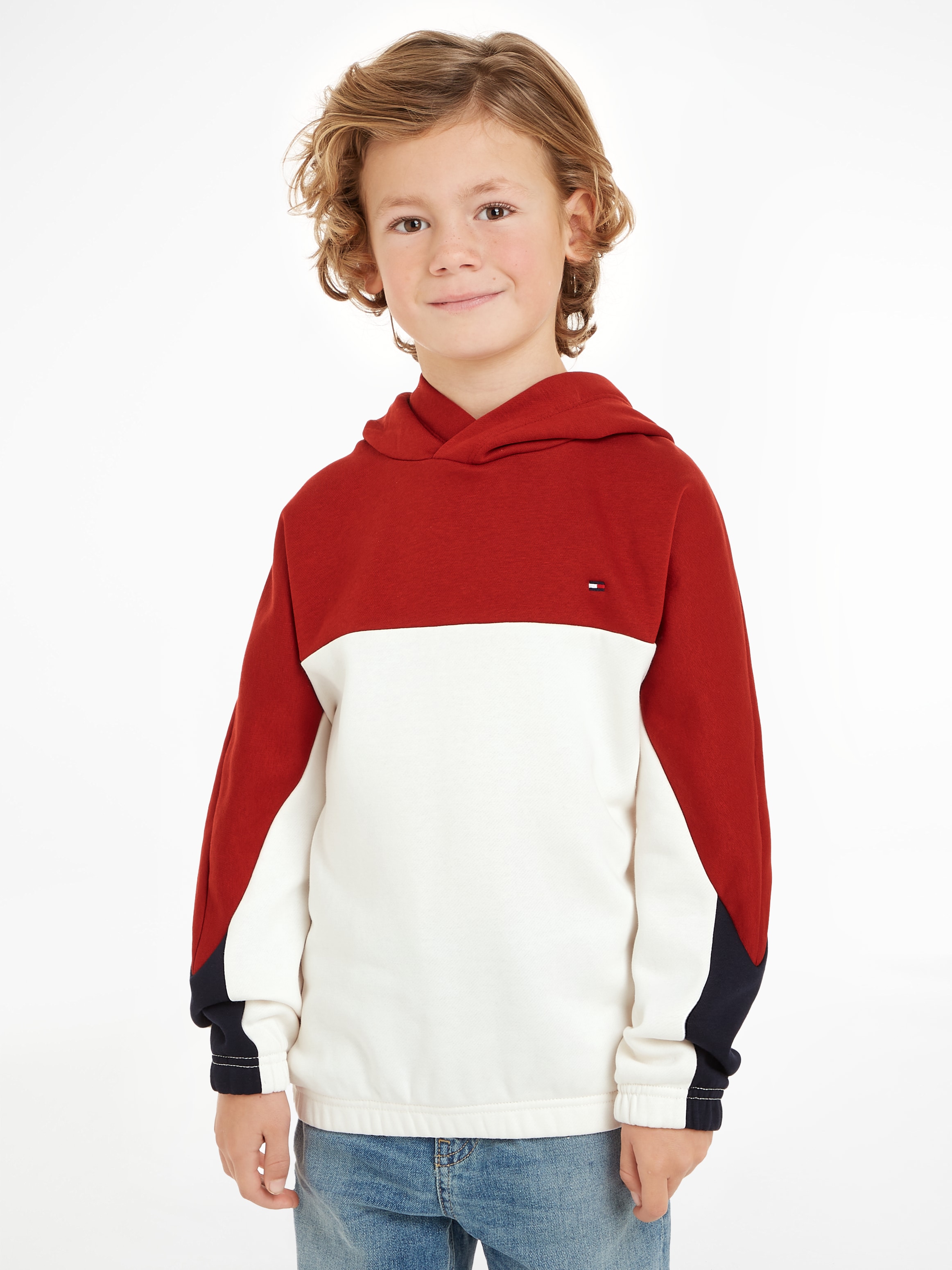 Kapuzensweatshirt »COLORBLOCK FLEECE HOODIE«, Kinder bis 16 Jahre