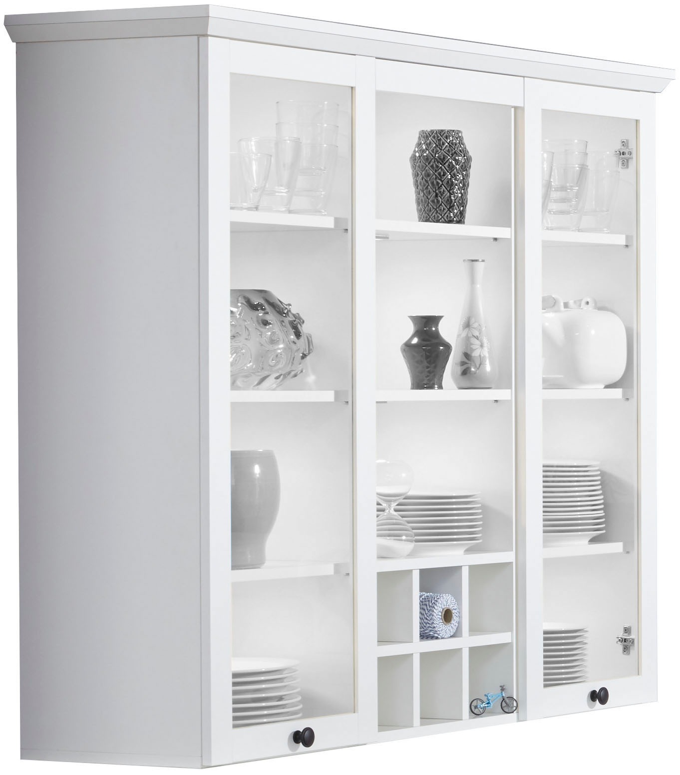 Home affaire Buffetaufsatz »Örebro« 1 Stk. tlg. Buffetaufsatz mit 2 Türen & 9 Fächern - (B/T/H) 119/36/106 cm