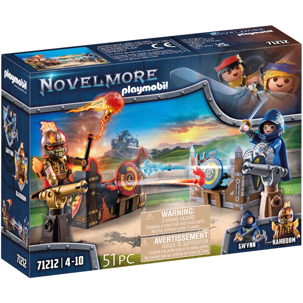 Playmobil® Konstruktions-Spielset »Novelmore vs. Burnham Raiders - Zweikampf (71212), Novelmore«, (51 St.), Made in Europe