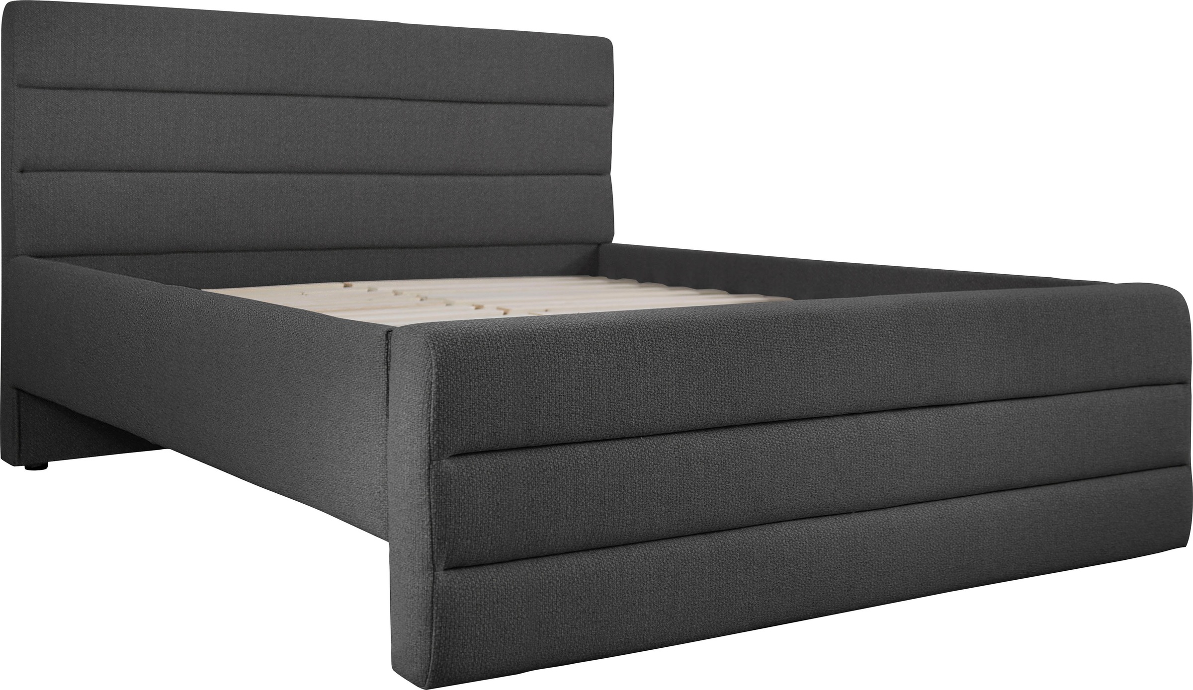 Home affaire Polsterbett "Merrit" Quernaht im Kopf- und Fußteil, in 5 Breit günstig online kaufen