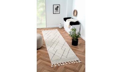 Hochflor-Läufer »Moroccan Design Light«, rechteckig