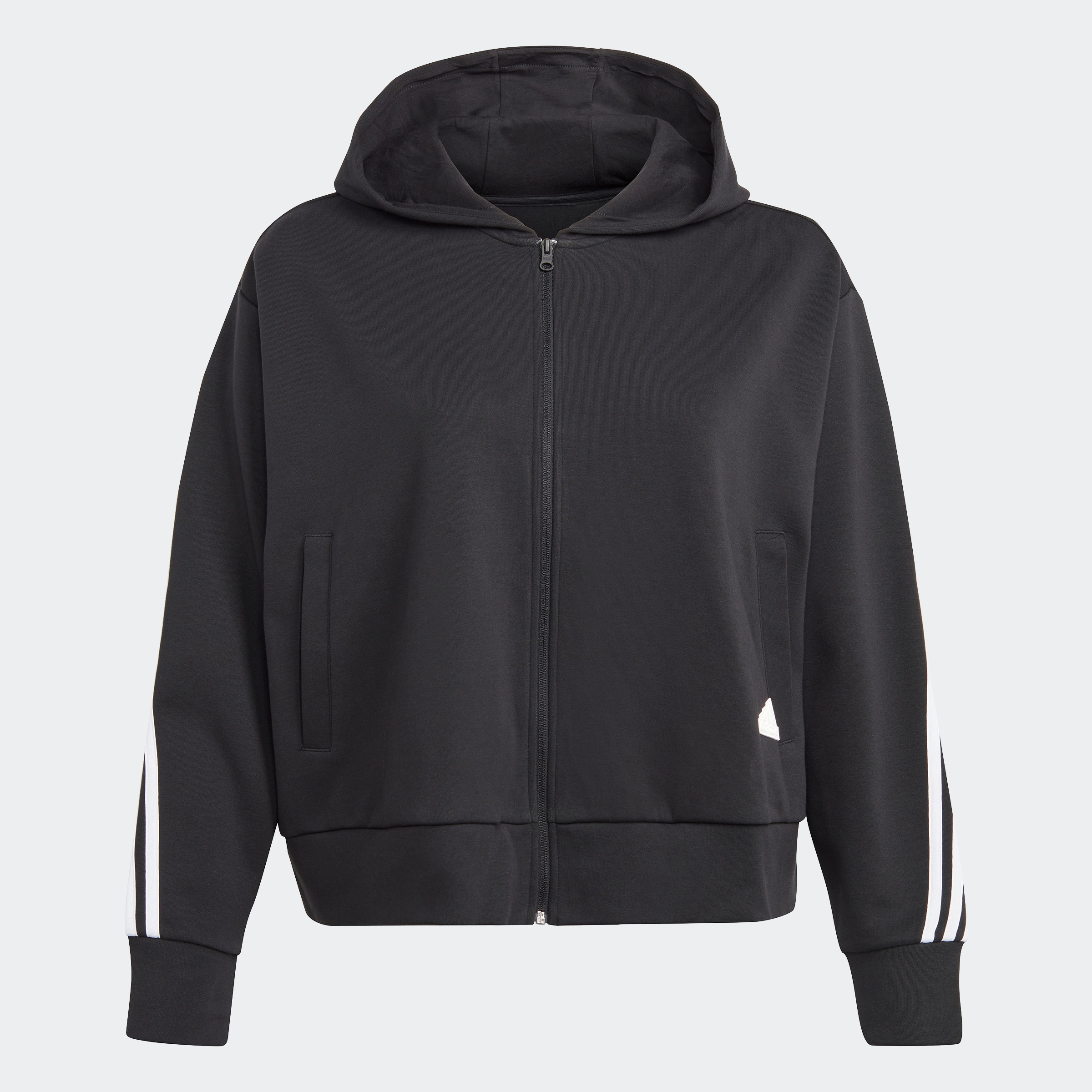 adidas Sportswear Outdoorjacke »FUTURE ICONS 3STREIFEN KAPUZENJACKE«, mit Kapuze