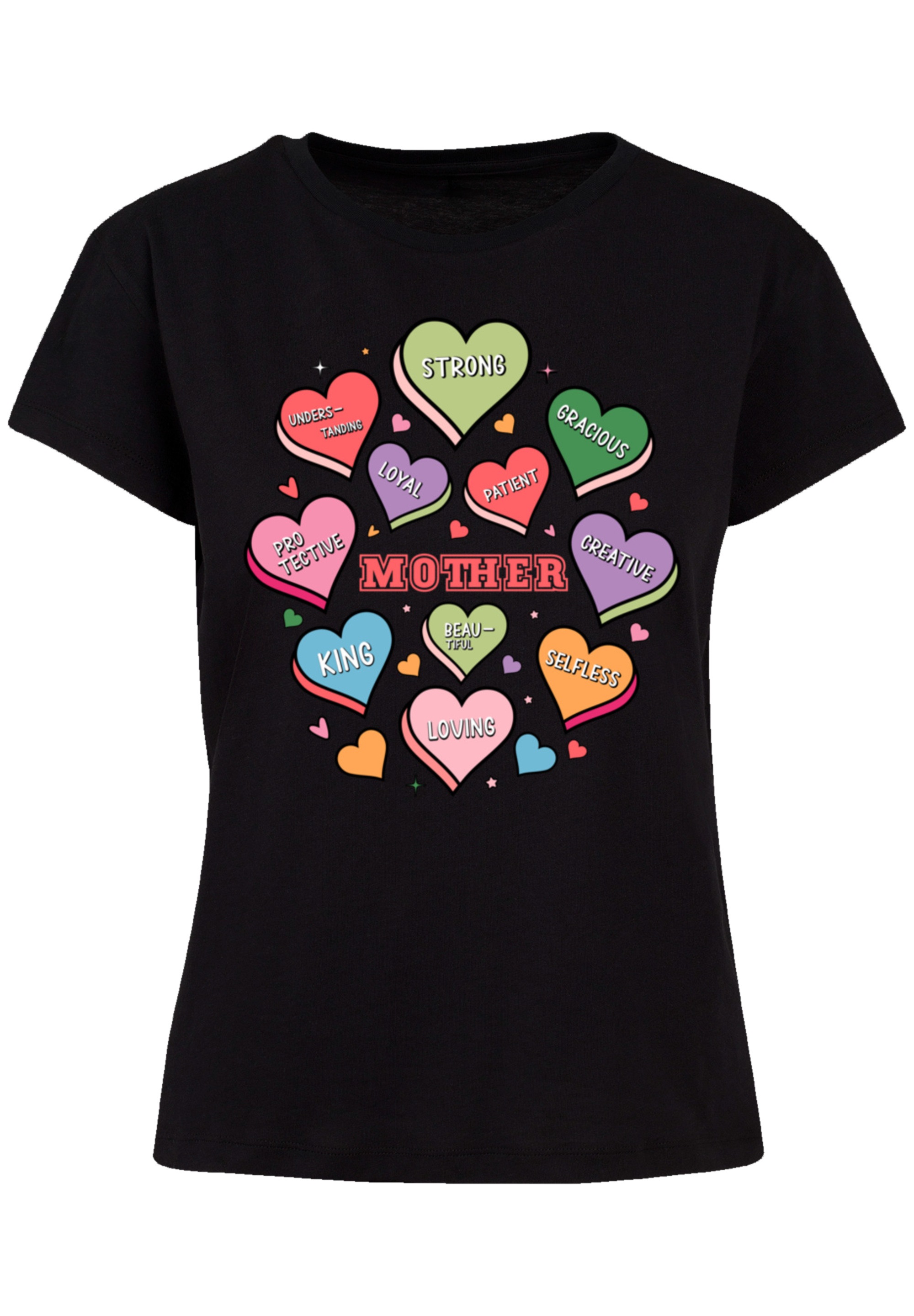 F4NT4STIC T-Shirt »Muttertag Mama Herzen«, Premium Qualität