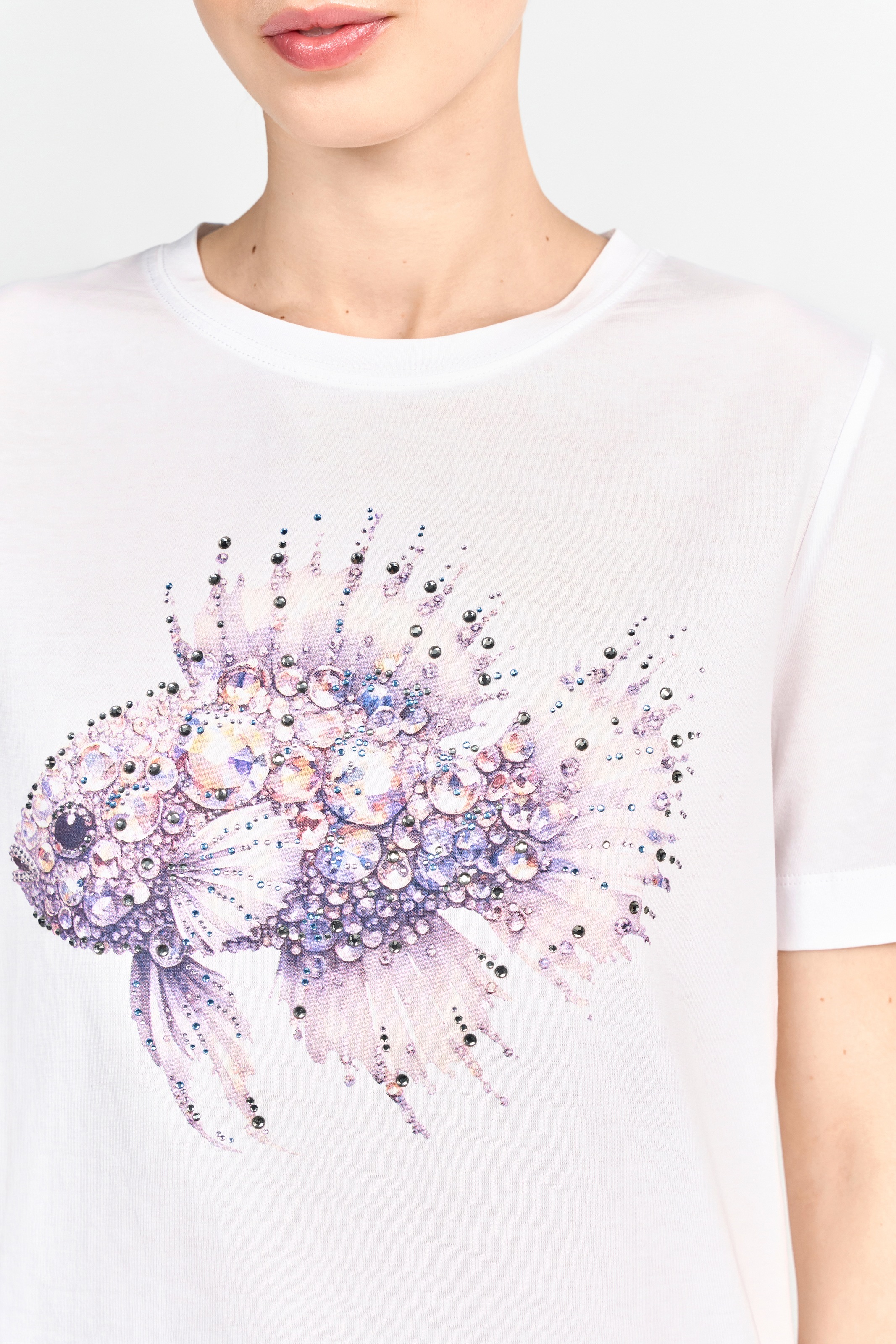 RICHROYAL Kurzarmshirt, Mit Rundhalsausschnitt günstig online kaufen
