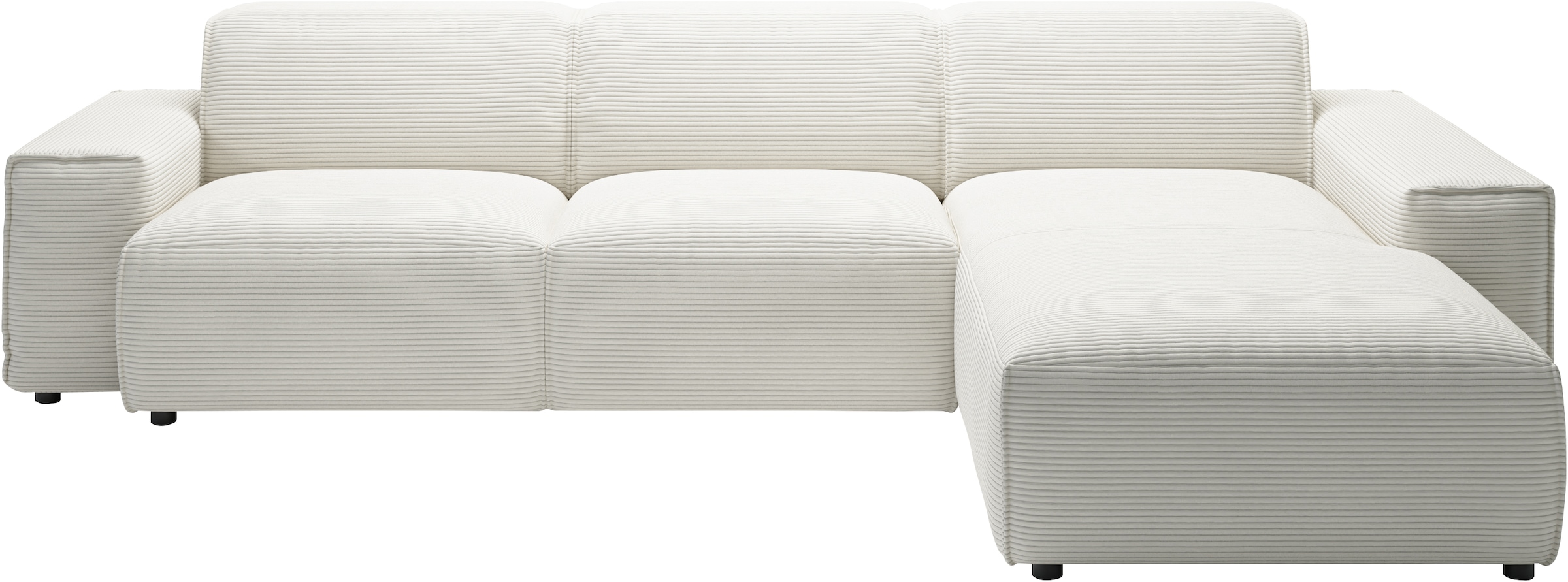 andas Ecksofa »Glimminge auch in Breitcord, Feincord, Bouclé + Easy care-Bezug«, L-Form, Breite 294, Zierkissen
