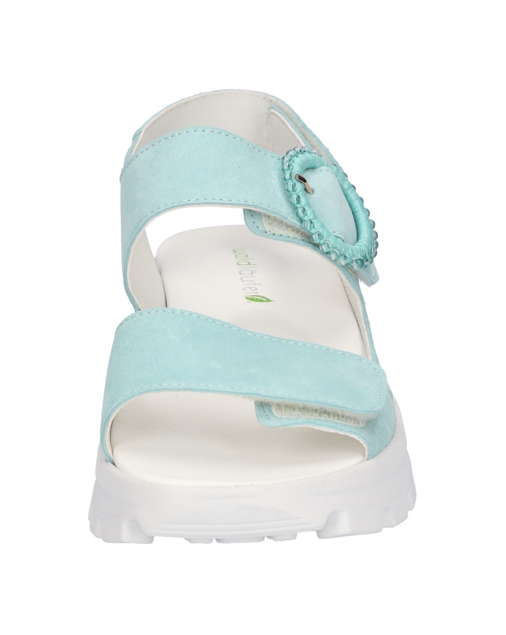 Waldläufer Plateausandale »H-NELE«, Sommerschuh, Sandalette, Klettschuh in Komfortweite H (= sehr weit)