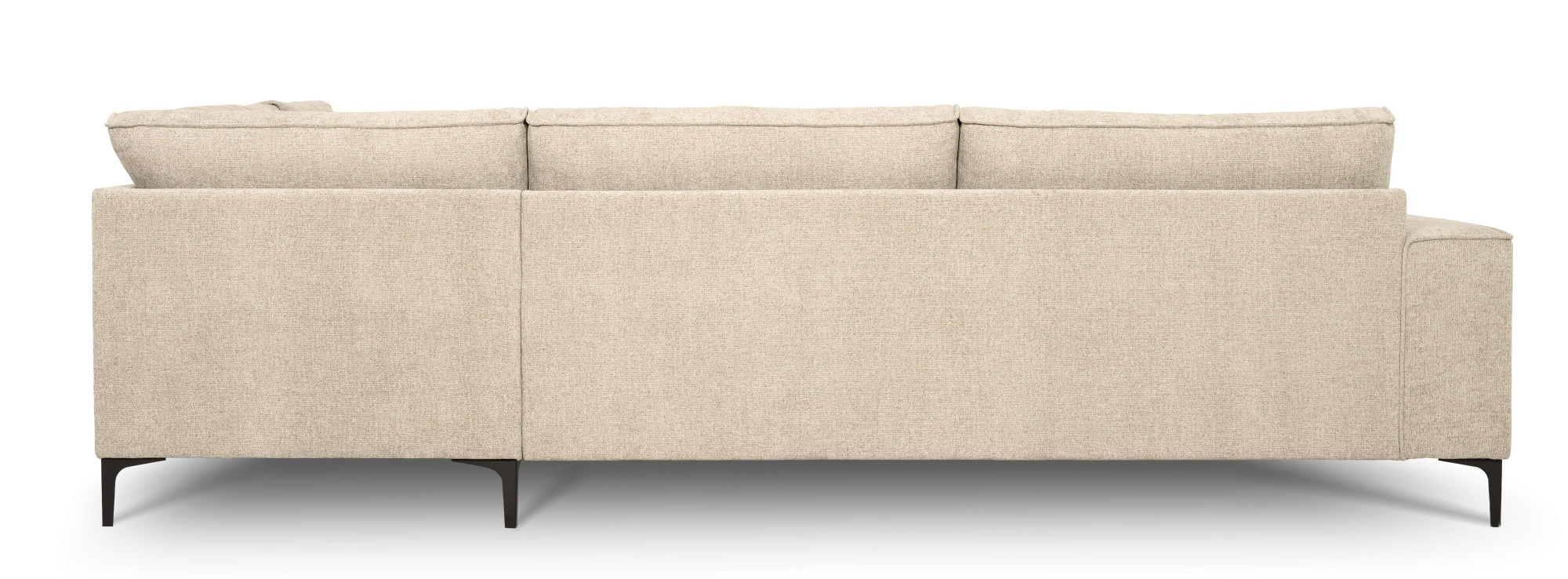 OTTO home Ecksofa »OLAND L-Form, B: 289 cm, Skandi-Design, Chenille-Bezug« Struktur, Flachgewebe, Luxus-Microfaser, Boucle