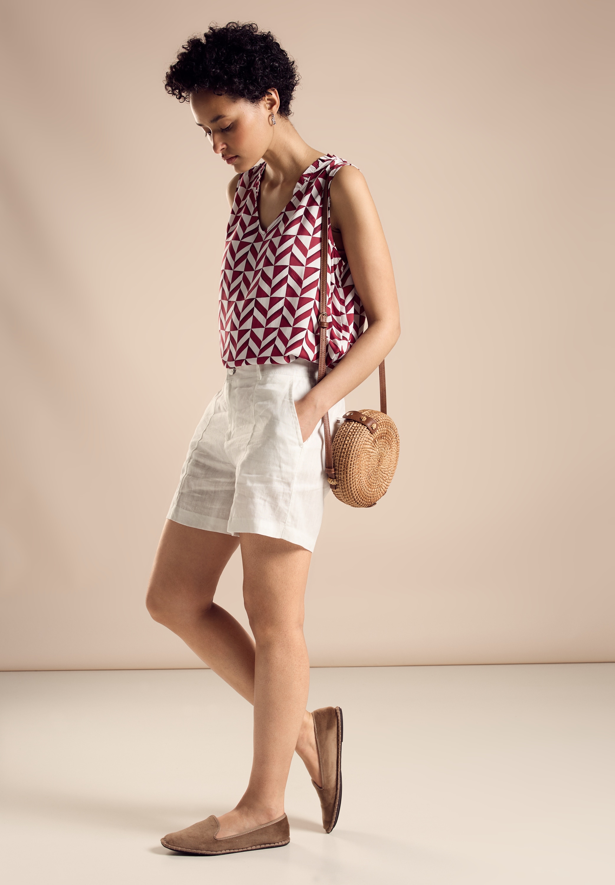 STREET ONE Druckbluse, mit All-Over Print