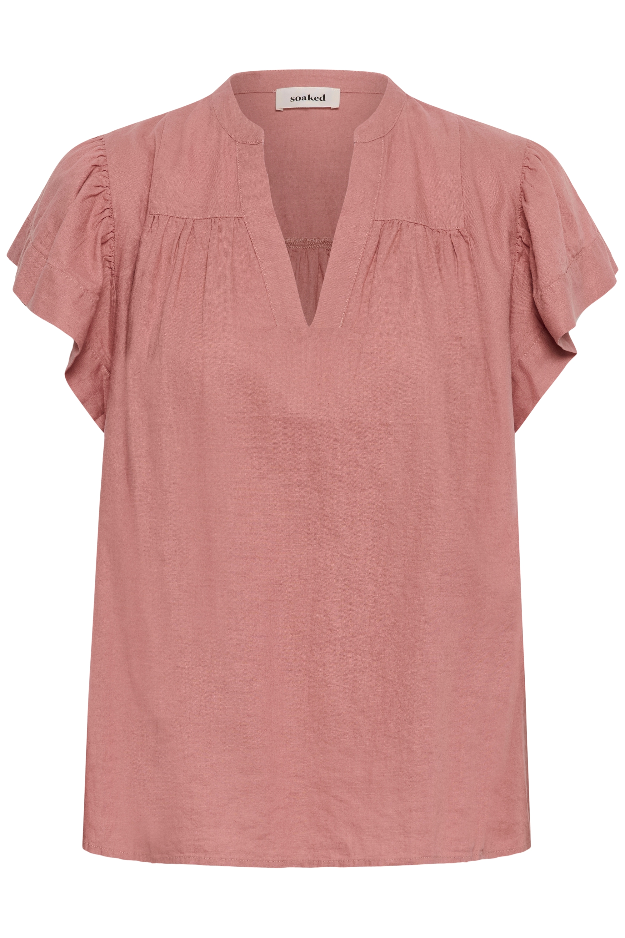 SOAKED IN LUXURY Kurzarmbluse "Kurzarm-Bluse SLAria"