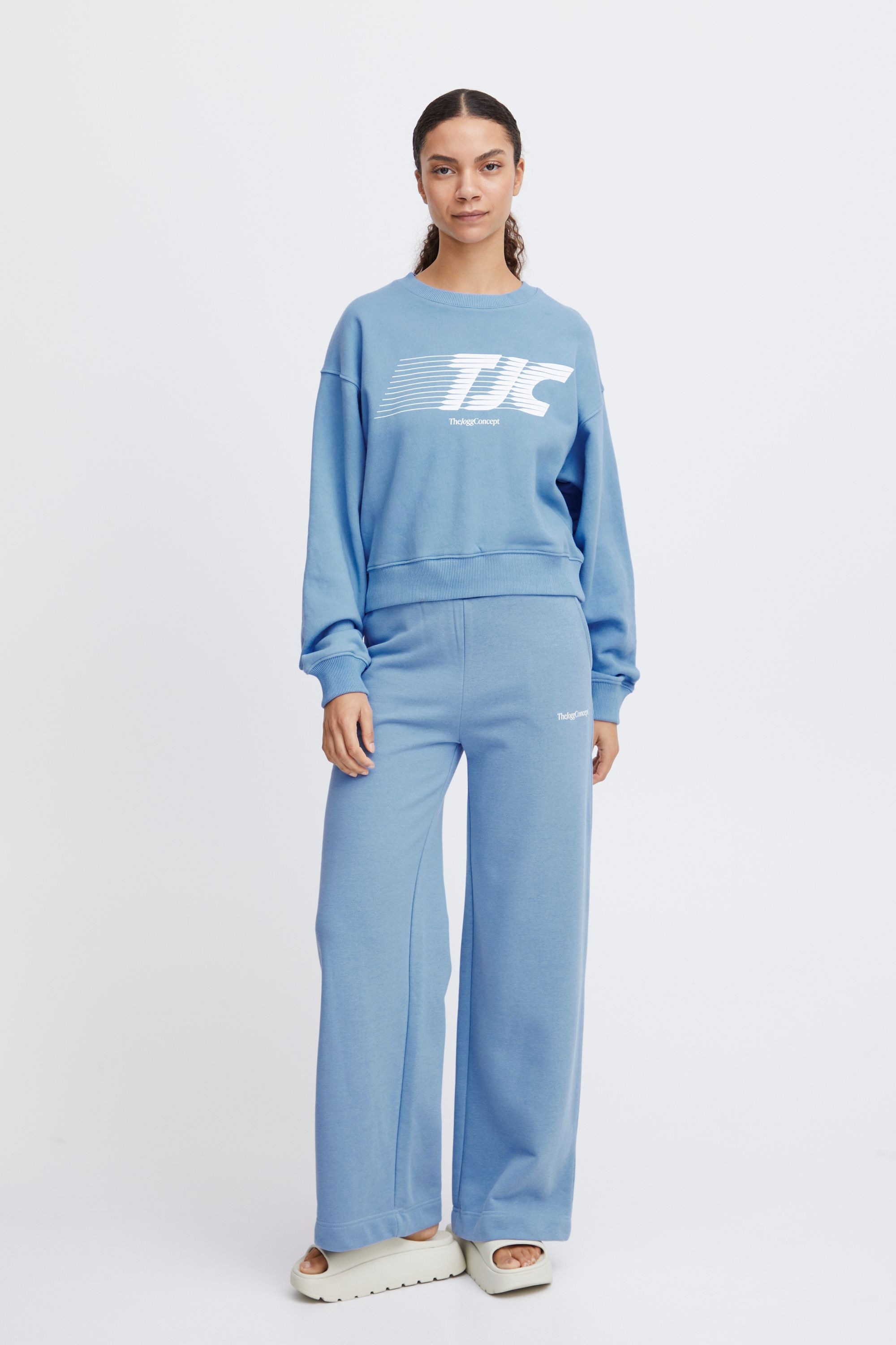 TheJoggConcept Rundhalspullover »Sweatshirt JKSaki«
