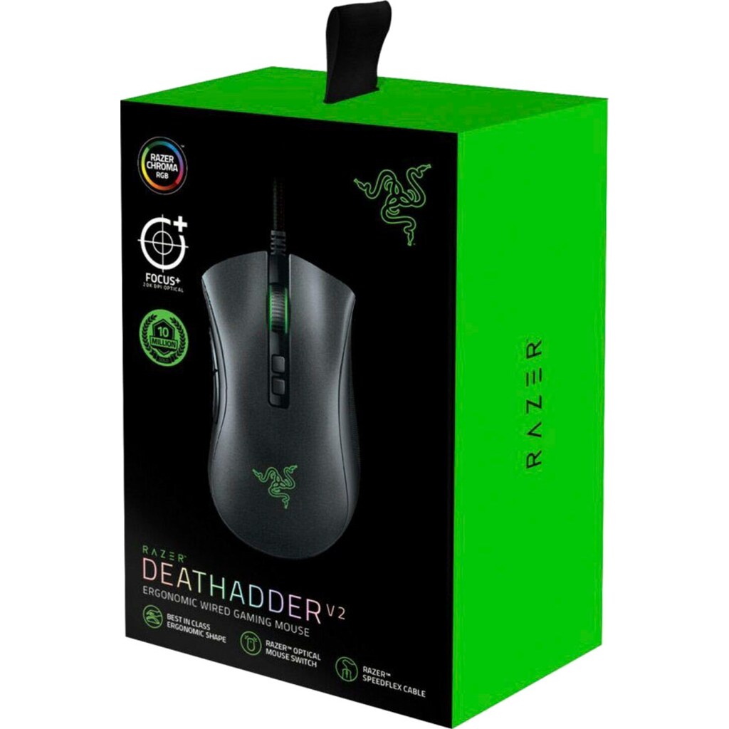 RAZER Gaming-Maus »DeathAdder V2«, kabelgebunden