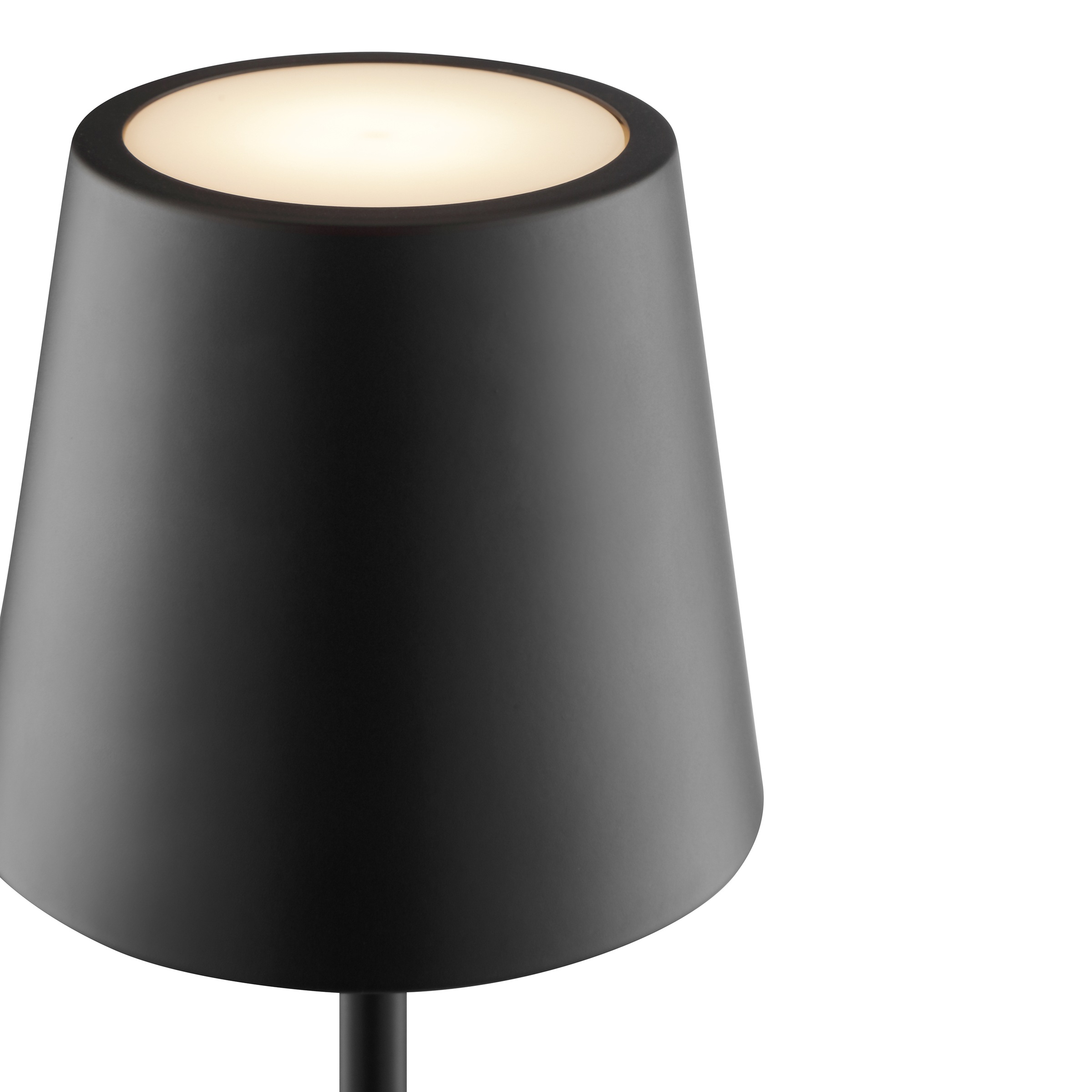 Brilliant LED Tischleuchte »Elora« LED-Modul 1 Stk. Warmweiß LED Akku Leuchte, 220 lm, 2700 K, Wireless Charging, dimmbar