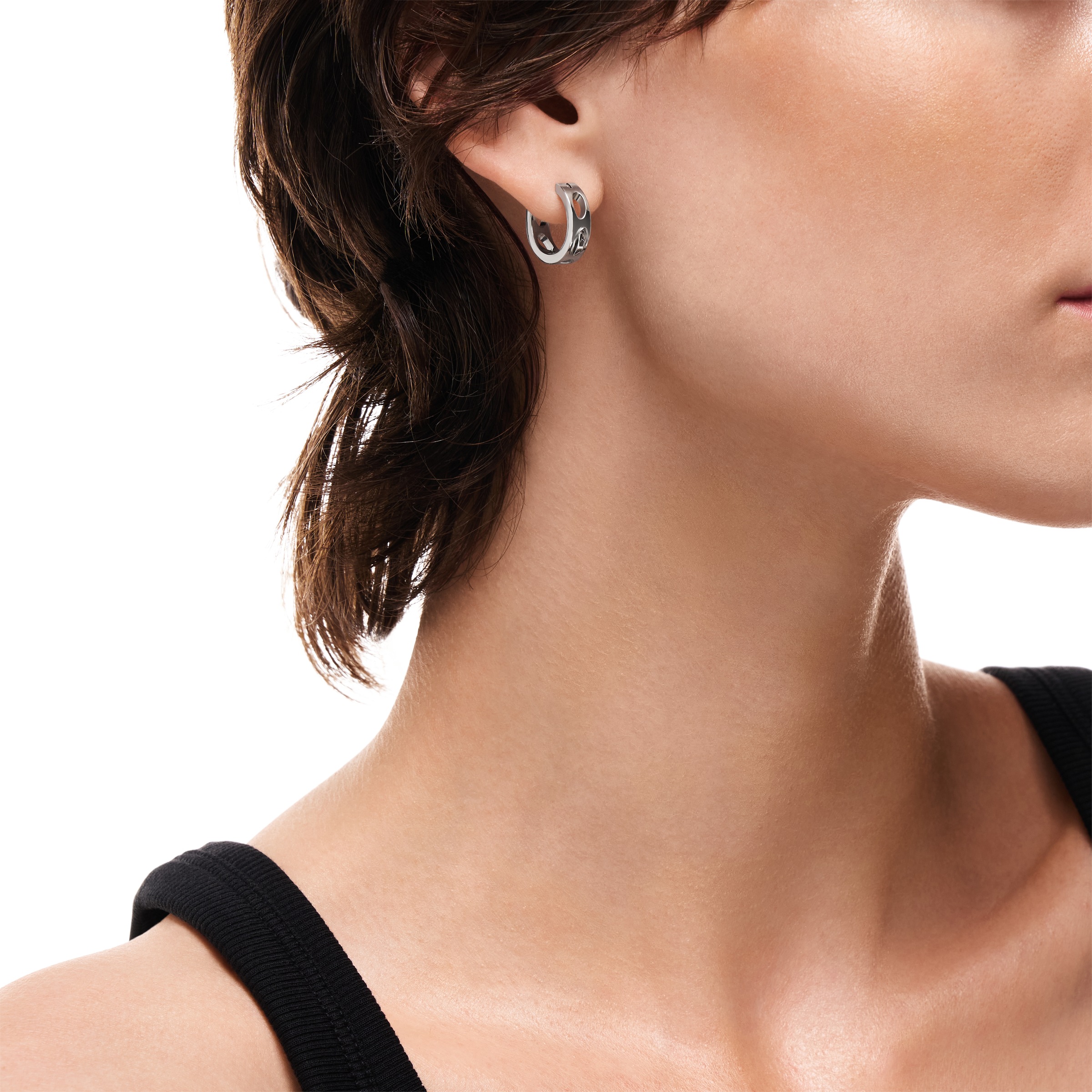 Diesel Single-Creole »Schmuck Geschenk Edelstahl D LOGO«
