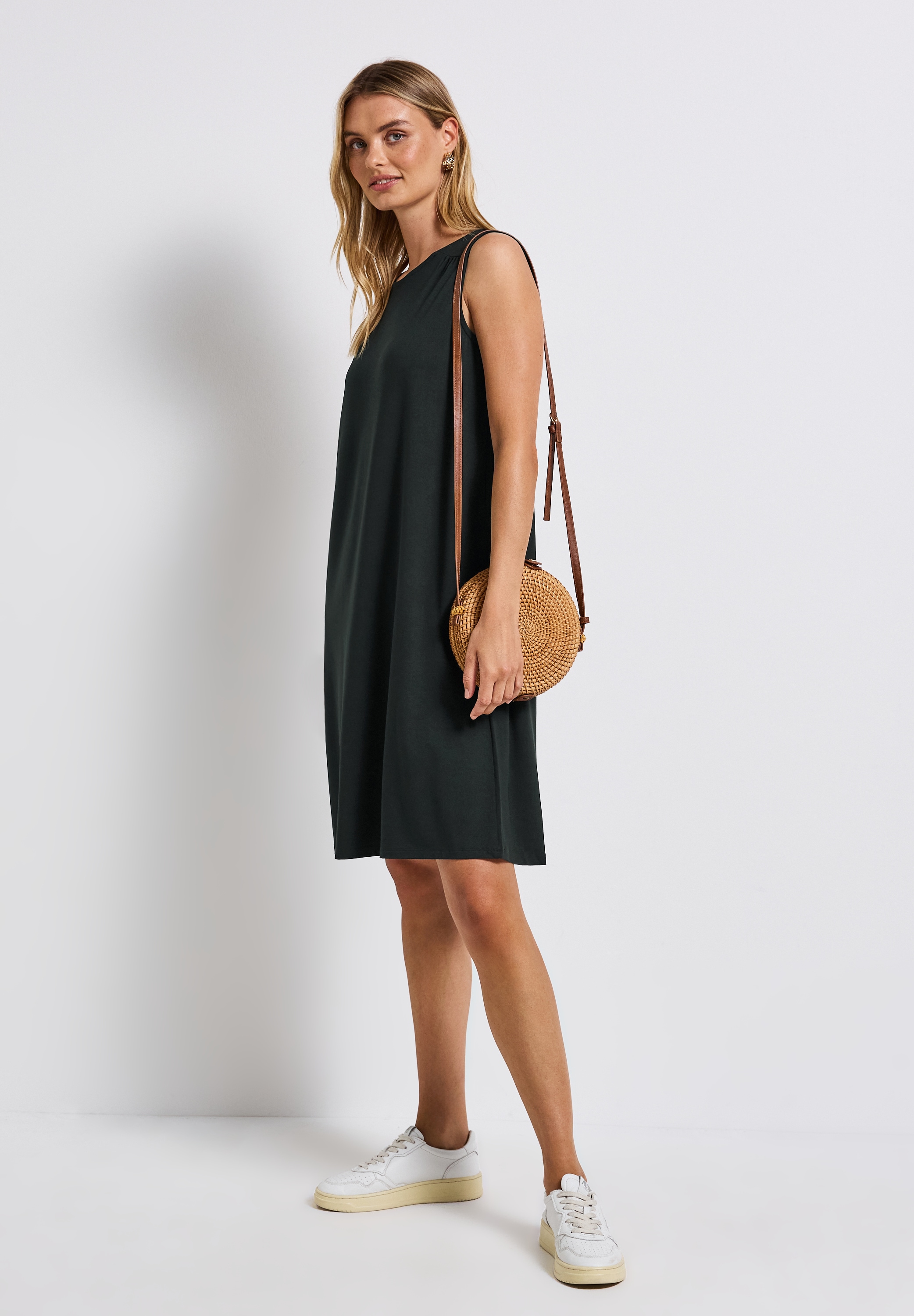 STREET ONE Sommerkleid Ohne Taschen aus Viskose