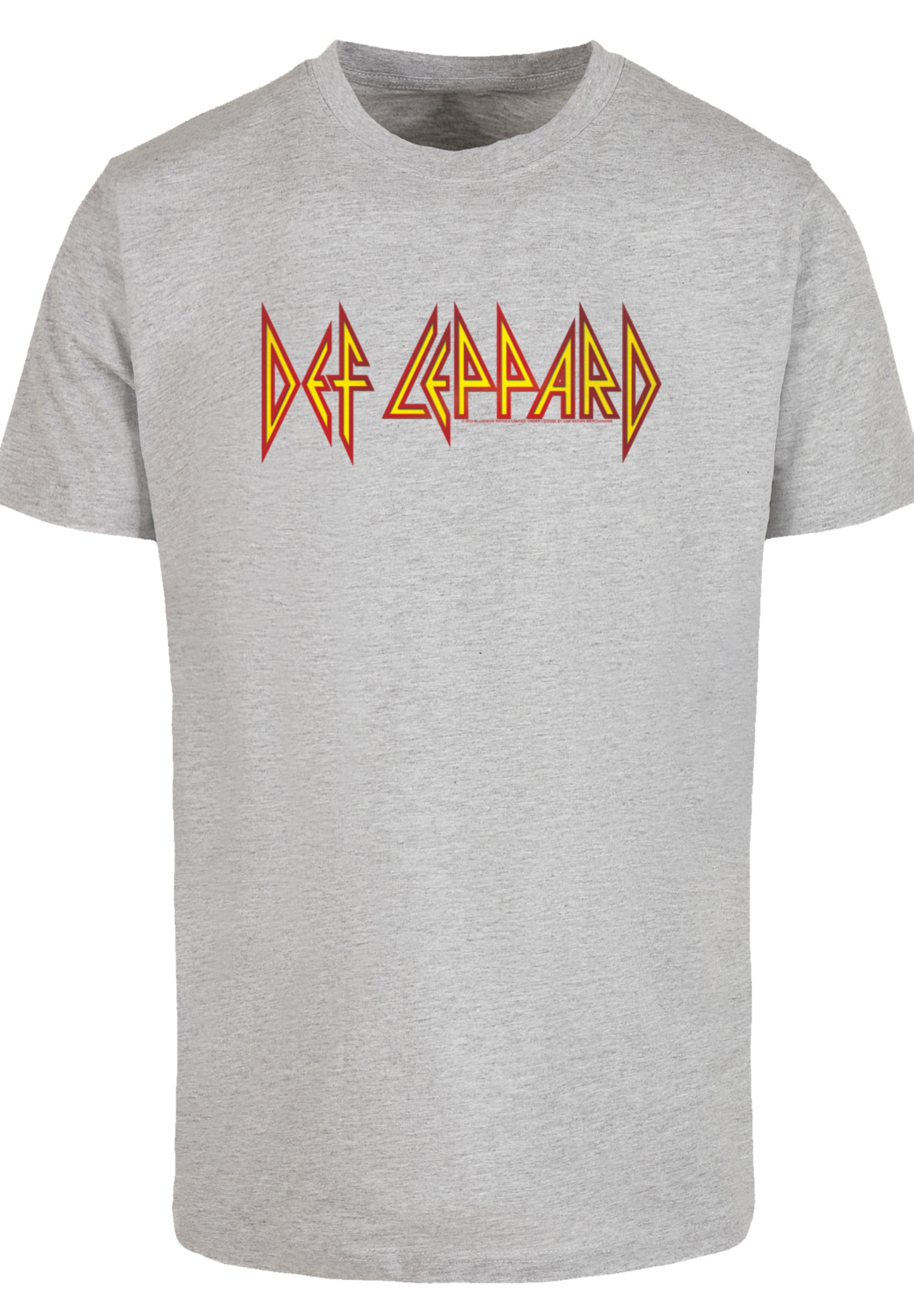 F4NT4STIC T-Shirt »Def Leppard Shatter Logo«, Premium Qualität