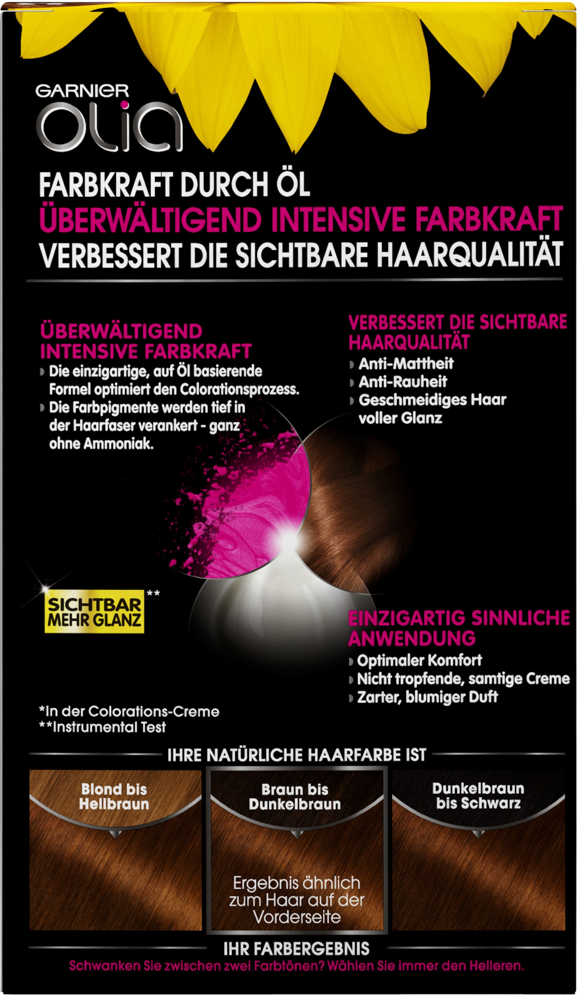 dauerhafte BAUR bestellen »Olia Haarfarbe« Coloration GARNIER | online