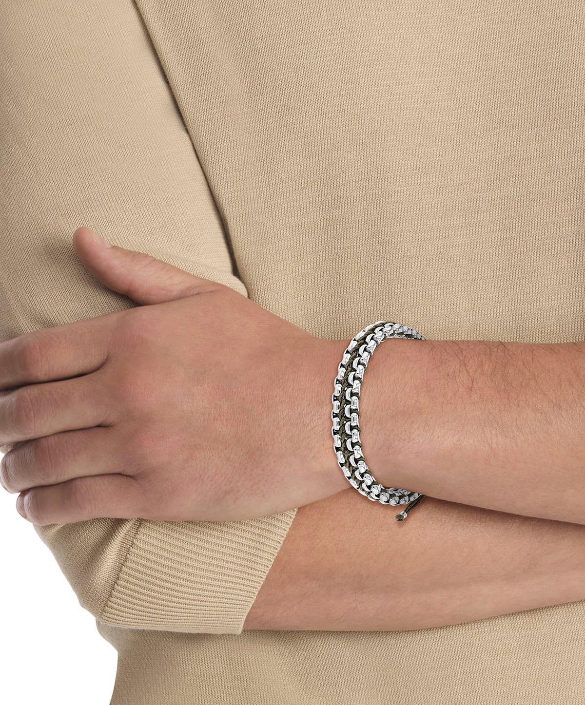 Calvin Klein Armband »Schmuck Edelstahl Armkette CK FUSED, 35100039, 35100040, 35100041«