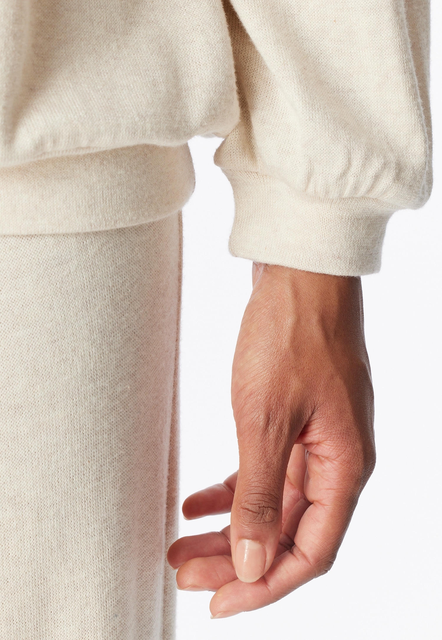 Schiesser Pyjama »Casual Feel« mit überschnittenen Schultern, seitliche Taschen