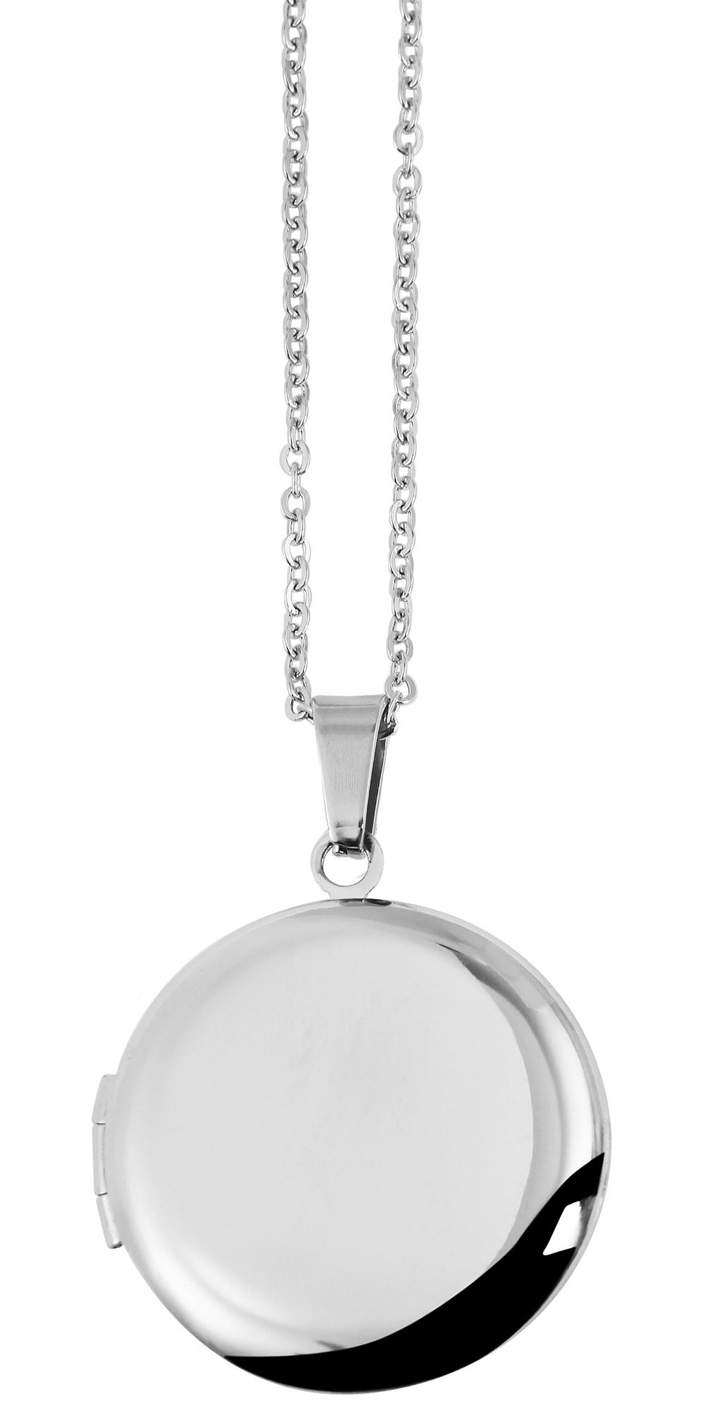 Adelia´s Kette ohne Anhänger »Unisex Halskette – Medaillon aus Edelstahl 43 cm« Ein stilvolles Geschenk für besondere Momente