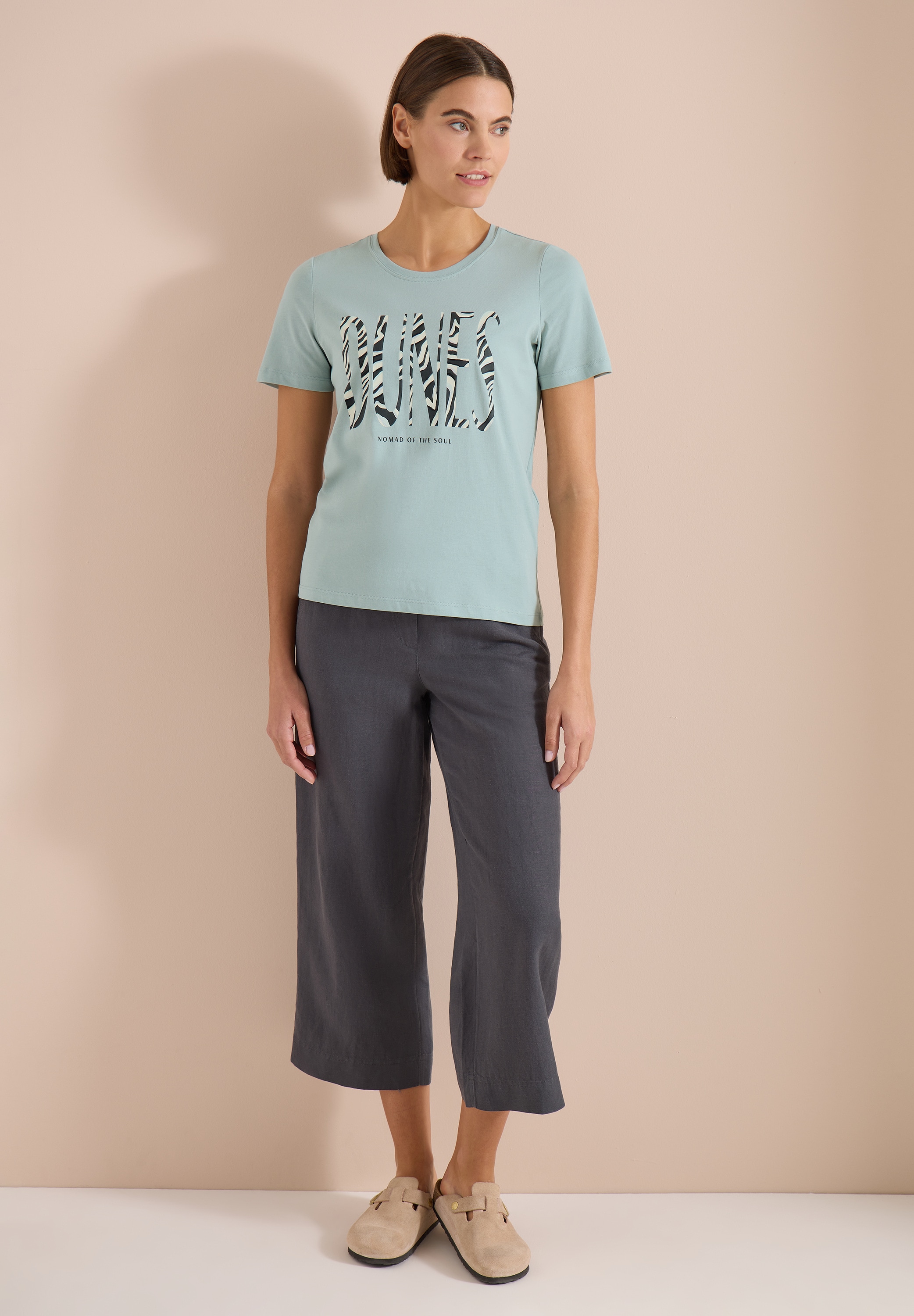 Cecil Print-Shirt aus reiner Baumwolle