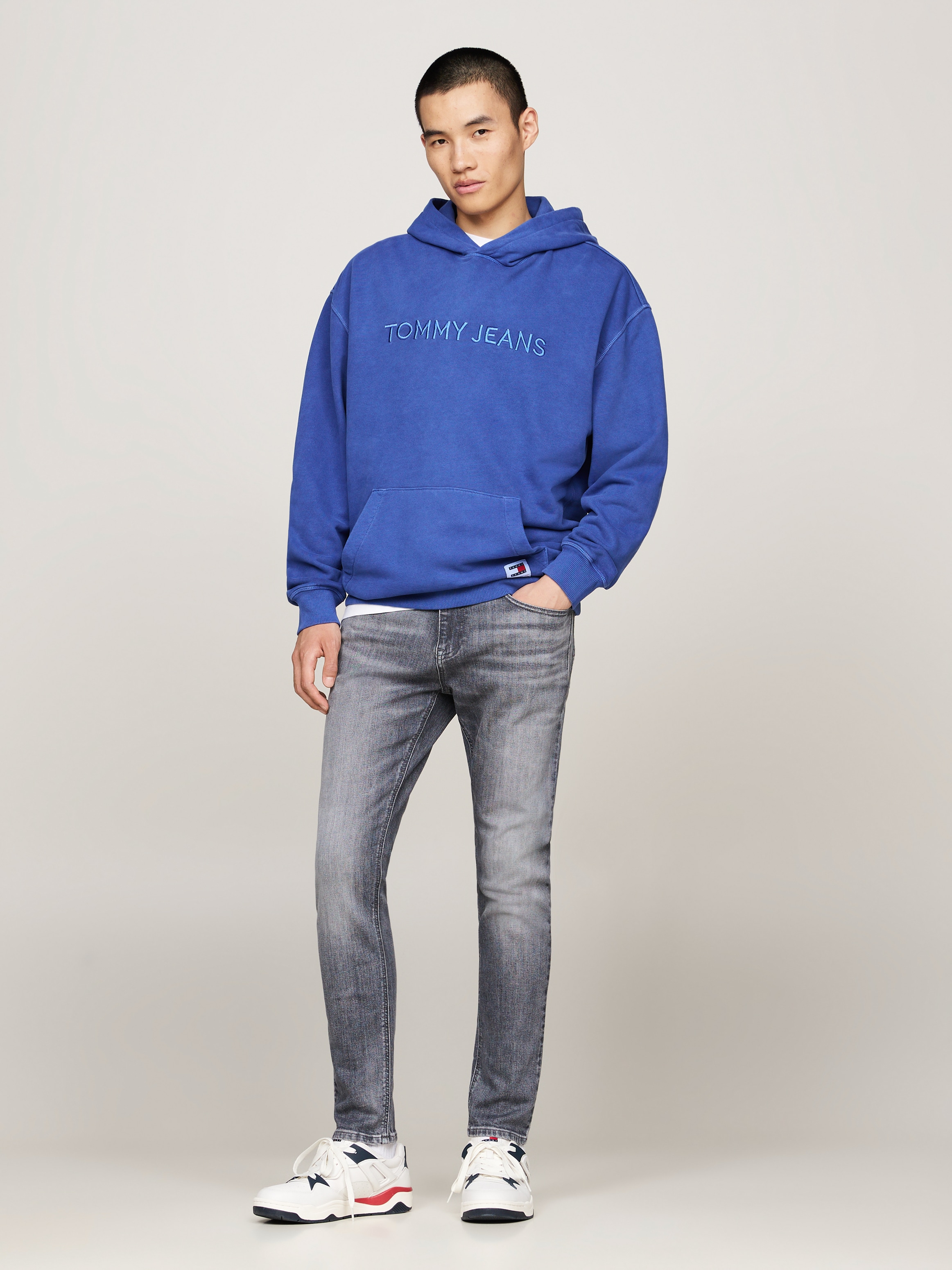Tommy Jeans Slim-fit-Jeans »Austin Slim Tapered«, zum Knöchel hin schmaler werdende Jeans mit mittlerer Leibhöhe