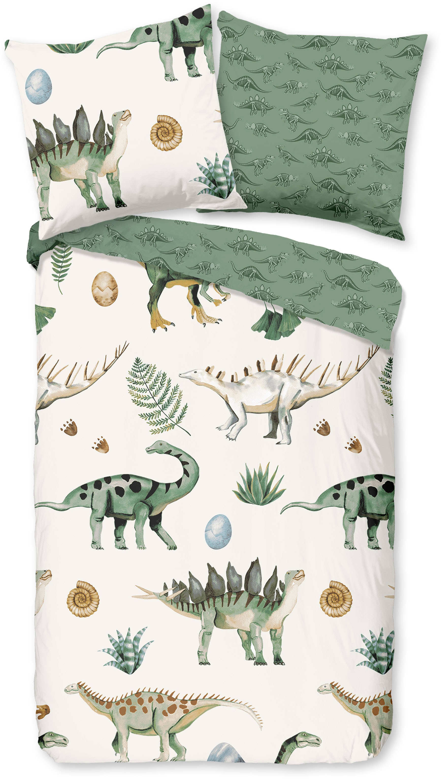 good morning Kinderbettwäsche "Gabi" 2 Stk. Baumwolle, 135x200, Reißverschl günstig online kaufen