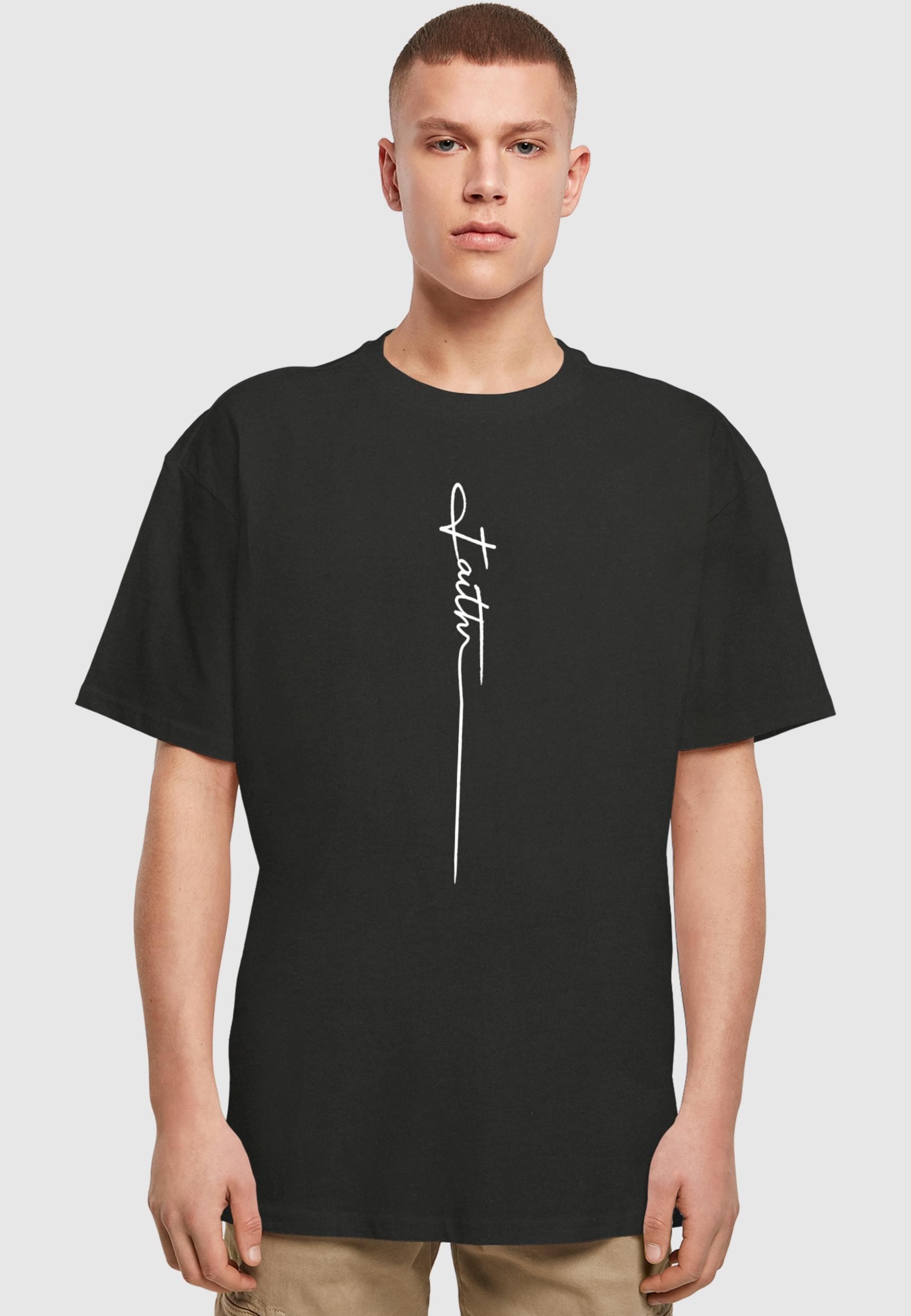 Thumbnail - Merchcode T-Shirt "Merchcode Herren Faith Heavy Oversized Tee" 1 Stk.