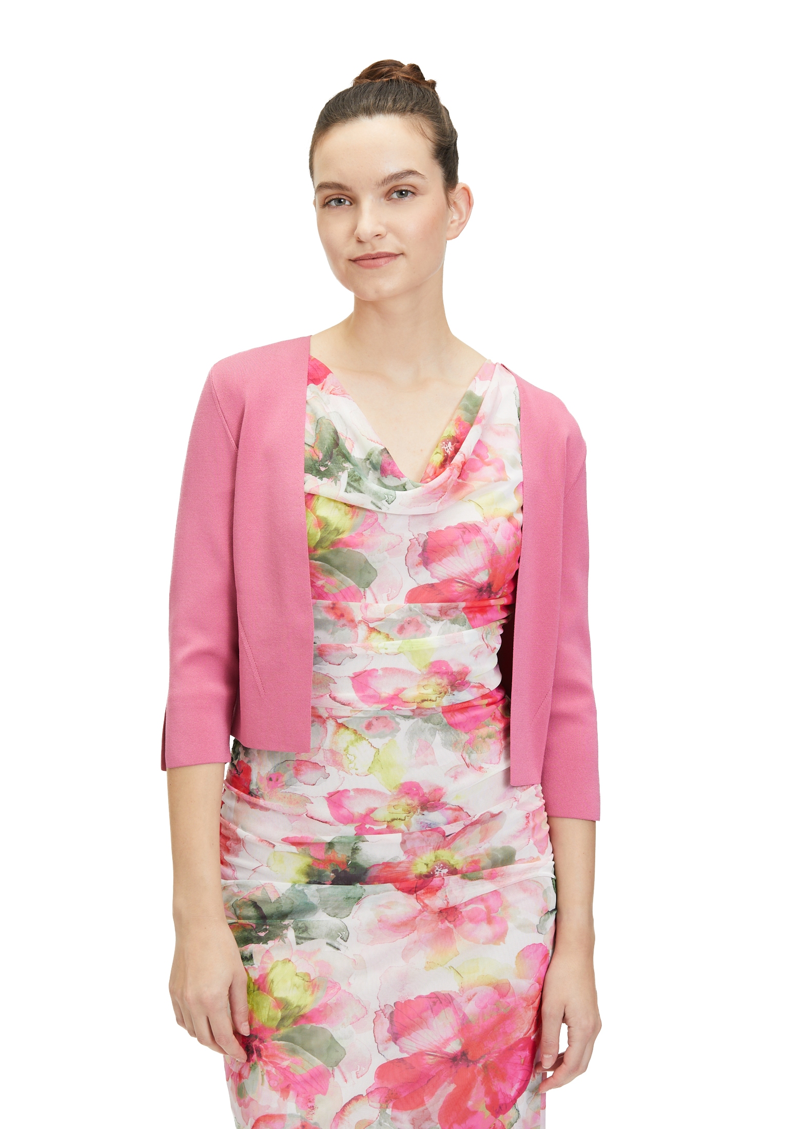 Vera Mont Strickjacke "Vera Mont Damen Strickbolero langarm", Ärmelschlitz günstig online kaufen