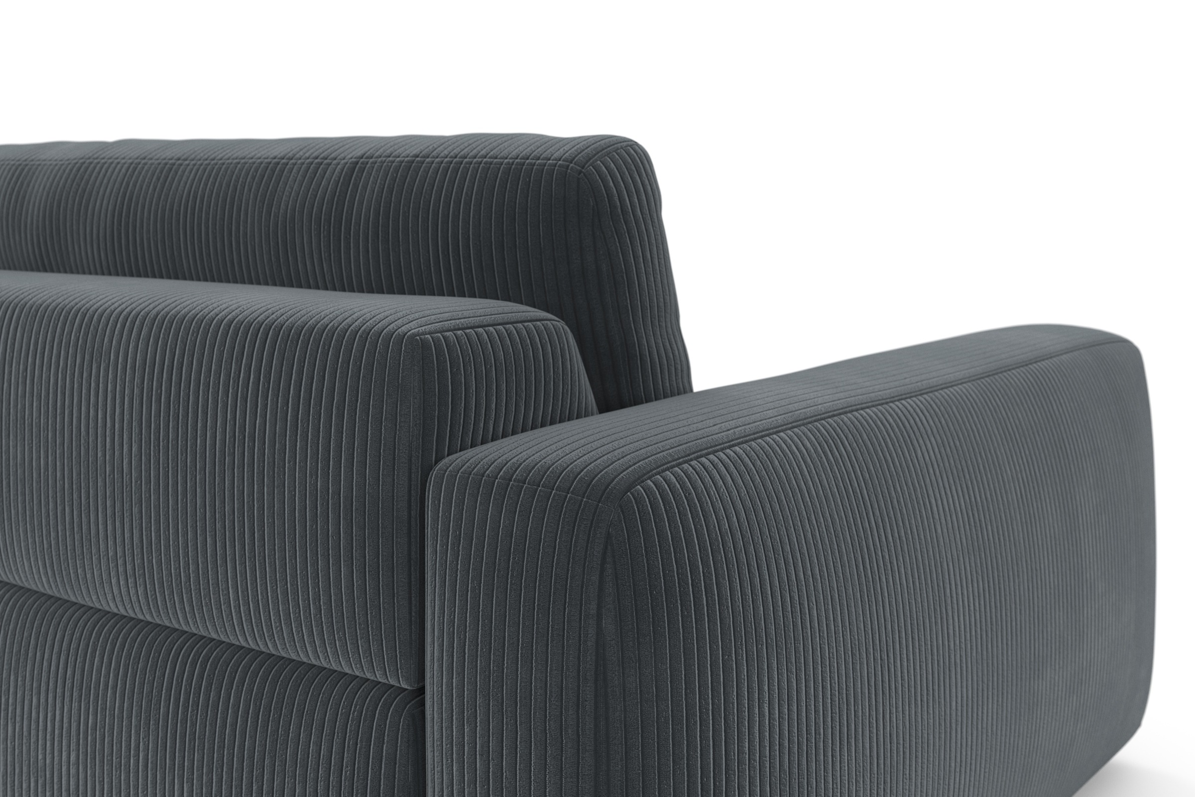 TRENDMANUFAKTUR Big-Sofa »Bourbon«, (2 St.), extra tiefe Sitzfläche, wahlweise mit Sitztiefenverstellung bestellbar